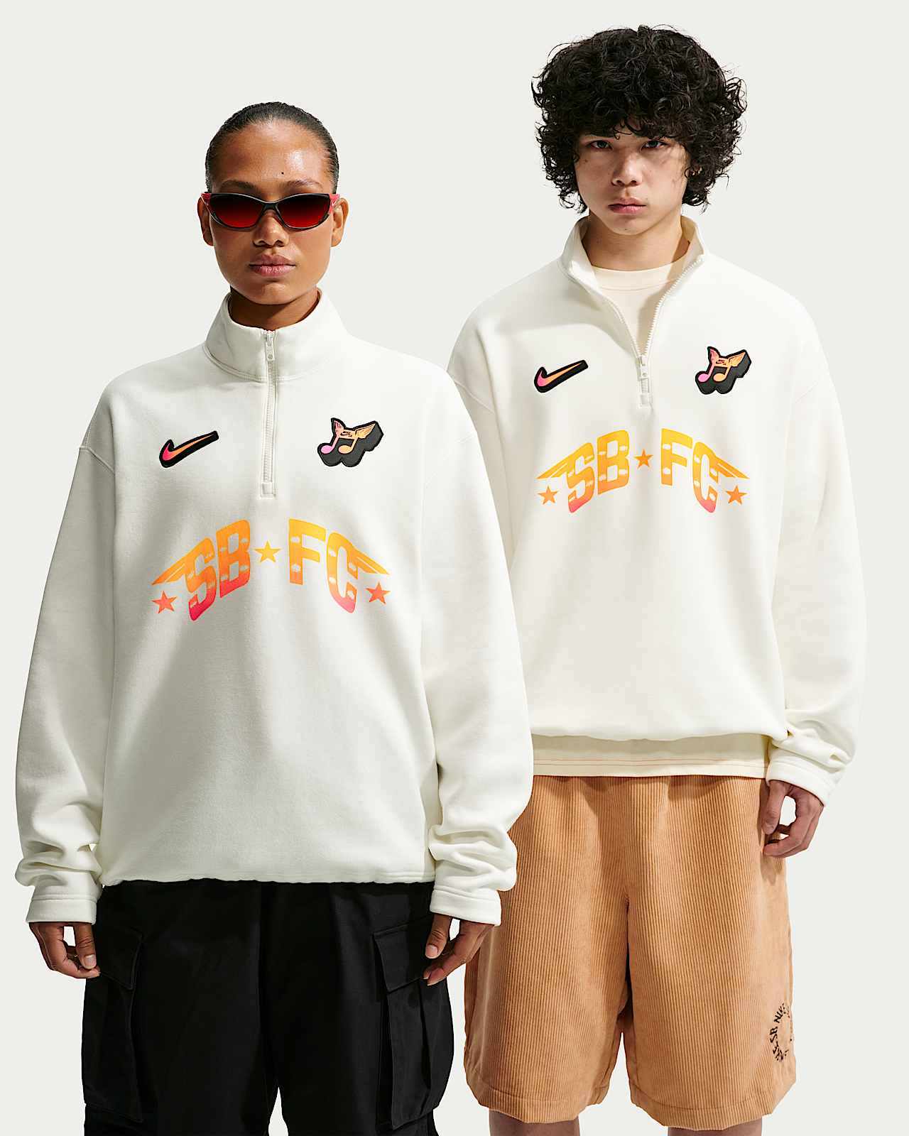 Женский свитшот Nike SB Skate 1/2-Zip Fleece Crew-Neck