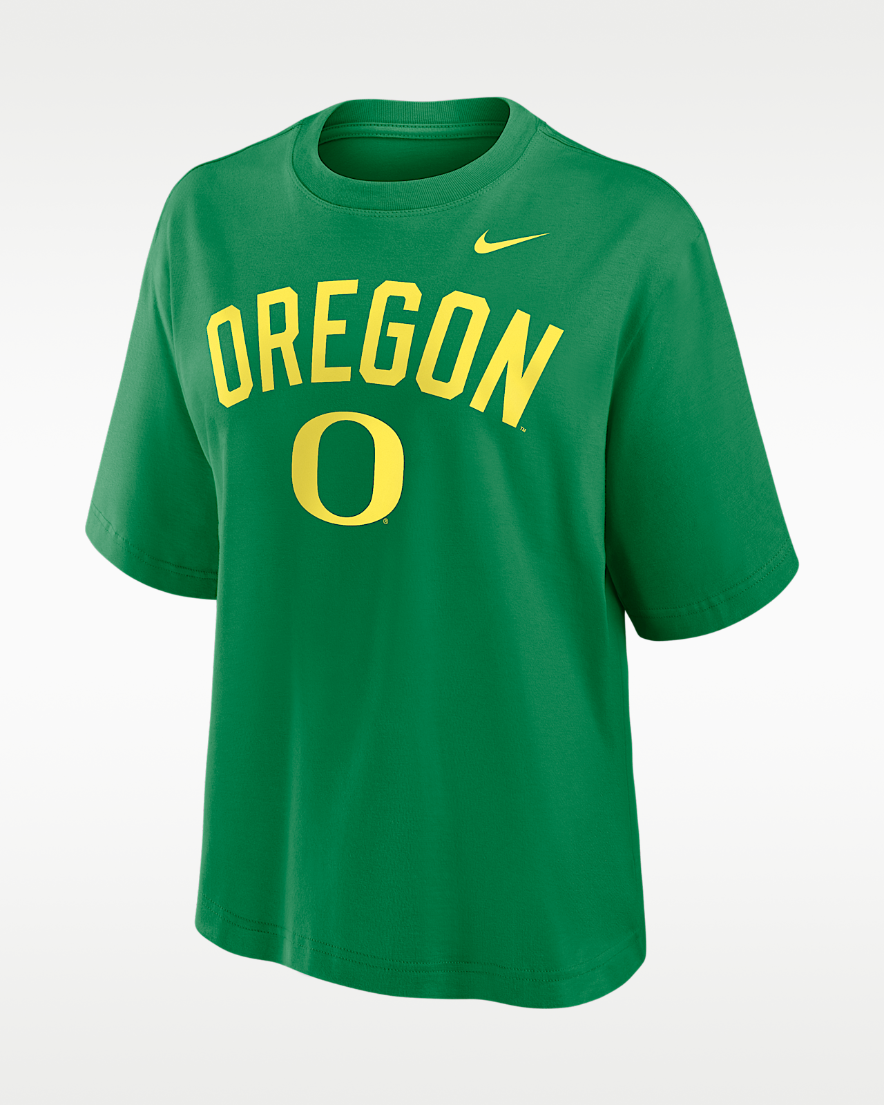 Женская футболка Oregon Arch Over Logo Boxy Nike College