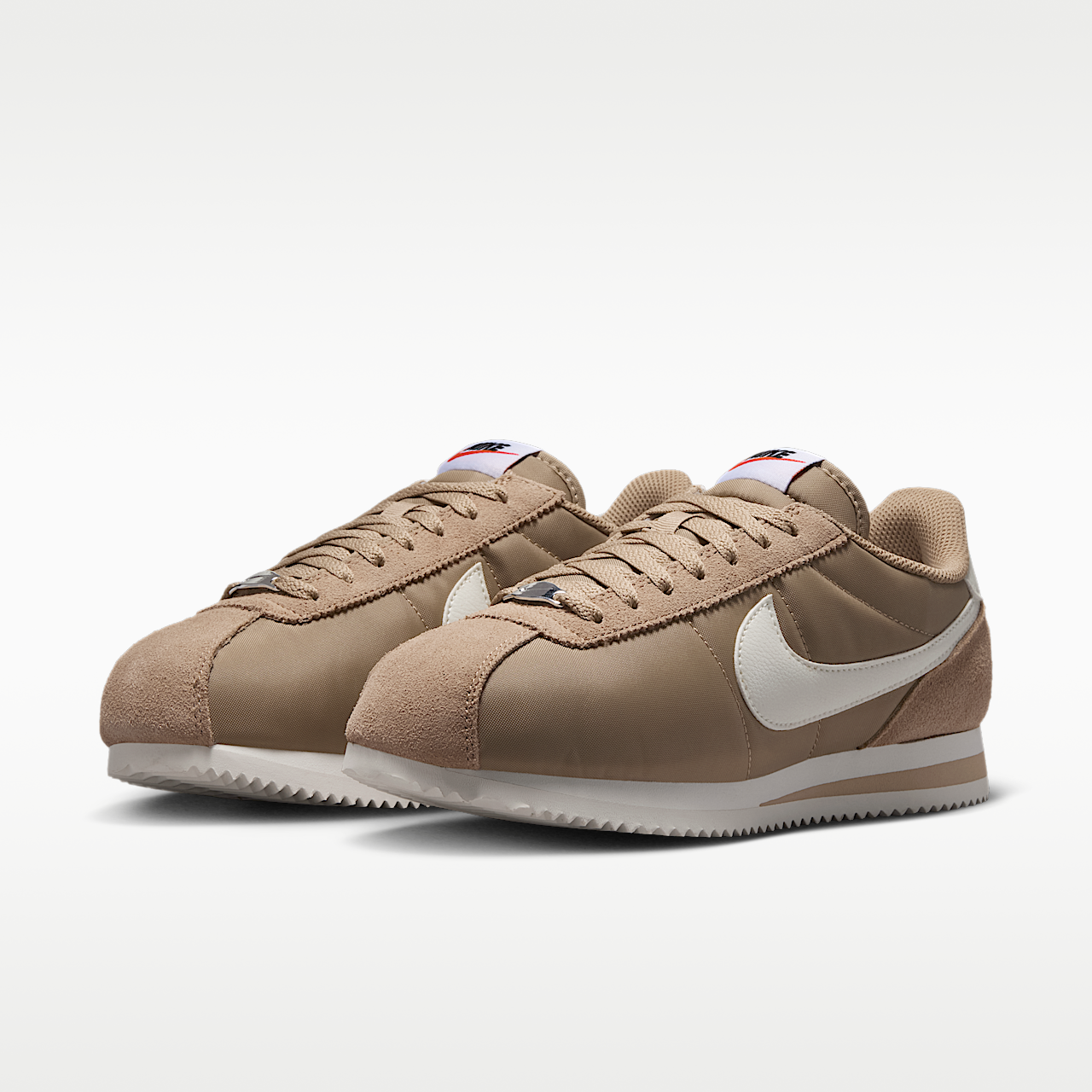 Nike Cortez sneaker British Khaki/Zwart/Safety Orange/Sail