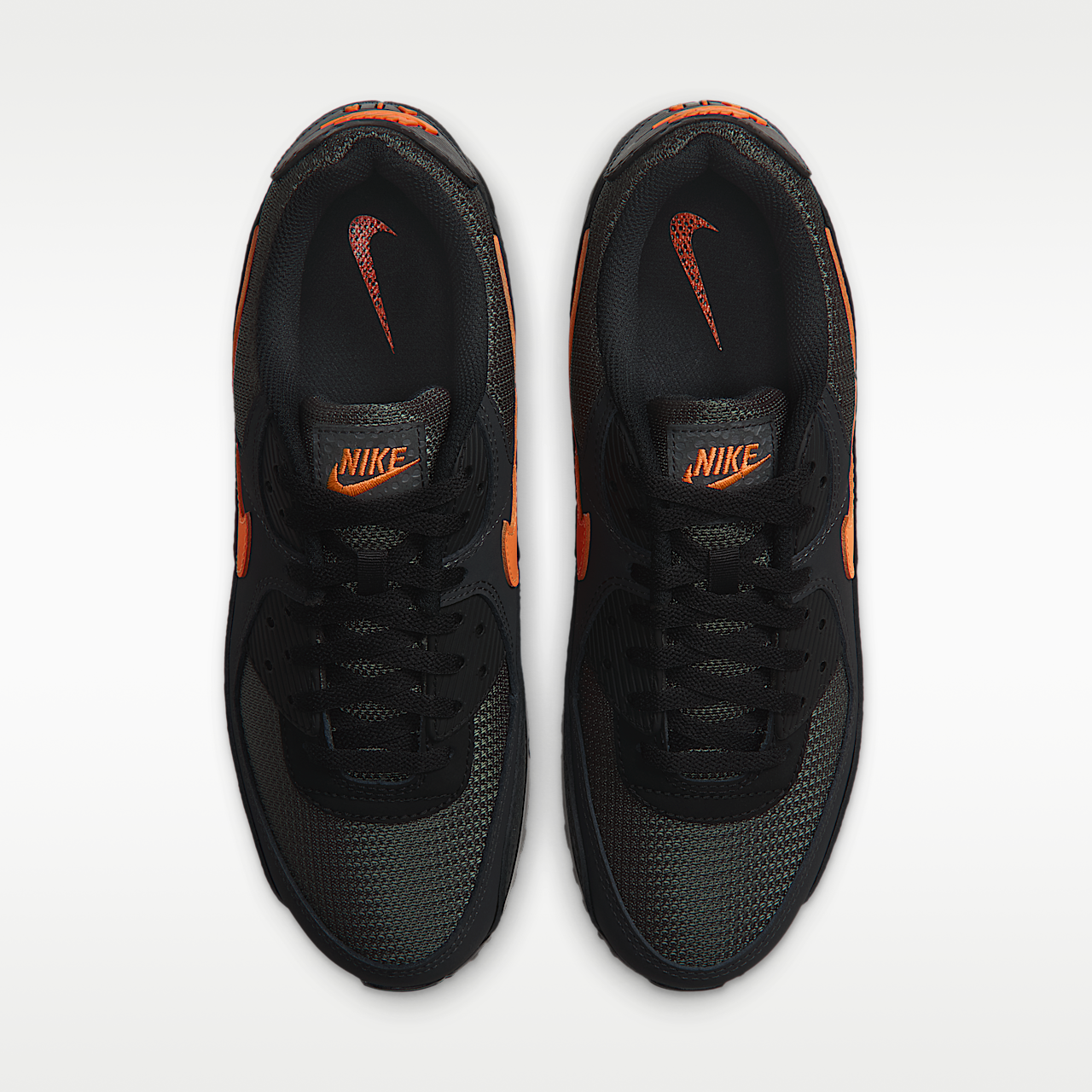 Nike Air Max sneaker Cargo Khaki/Zwart/Off Noir/Total Orange