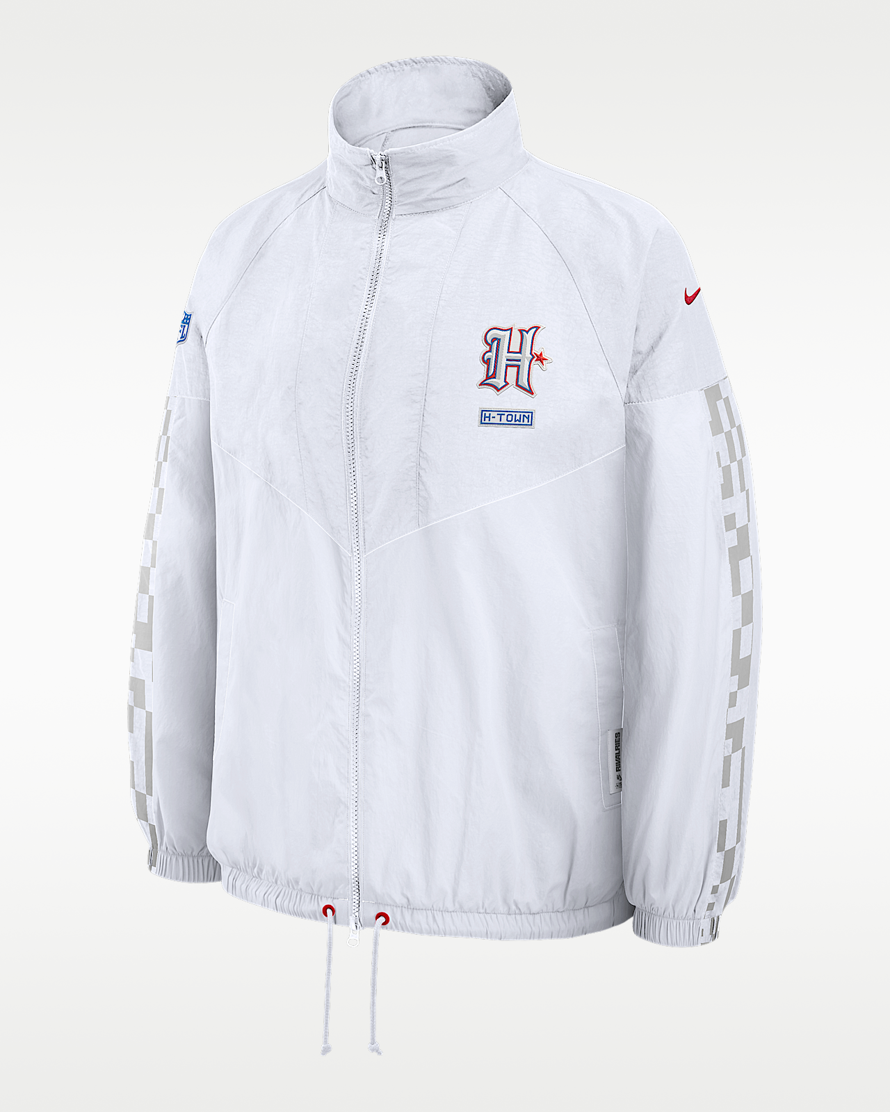 Женская куртка Houston Texans Rivalries Collection Nike NFL Oversized Full-Zip