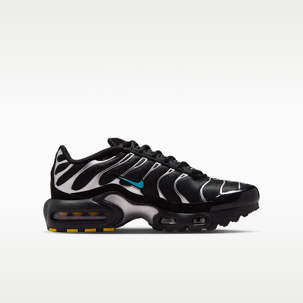 Nike Air Max Plus sneaker Zwart/Chrome/Gamma Blue