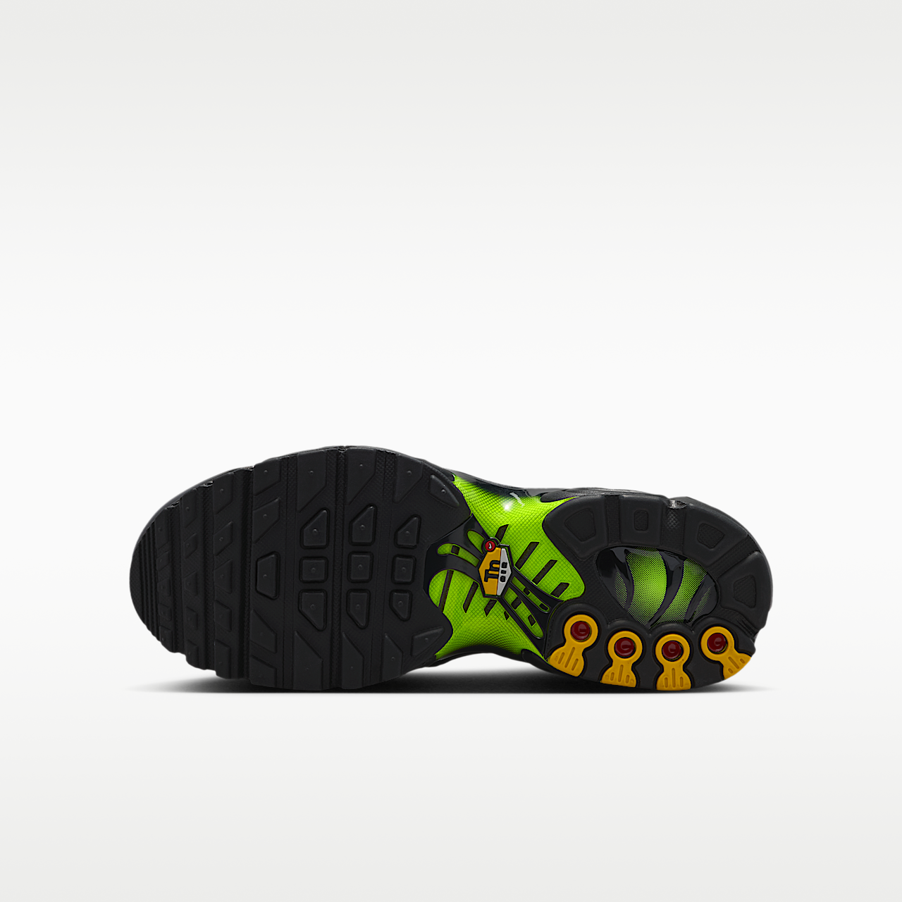 Nike Air Max Plus sneaker Zwart/Zwart/Volt Ice