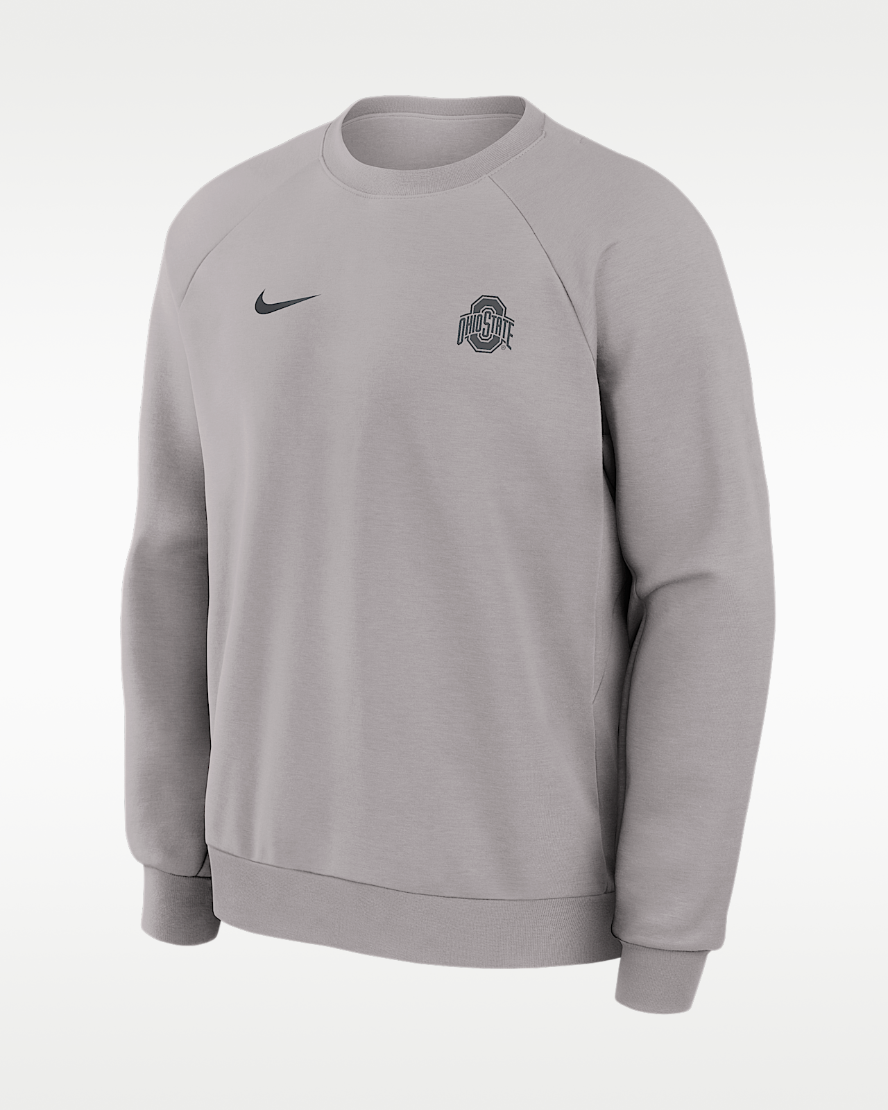 Мужские  Ohio State Premium Performance Nike Dri-FIT College Pullover Crew