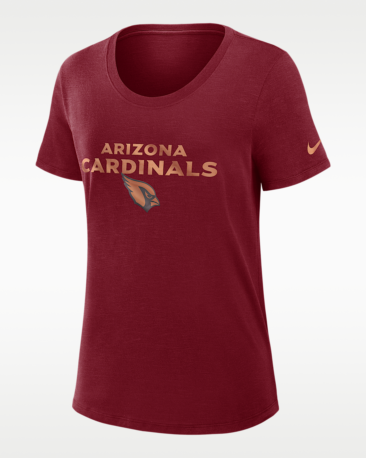 Женская футболка Arizona Cardinals Rivalries Collection Slub Nike Dri-FIT NFL