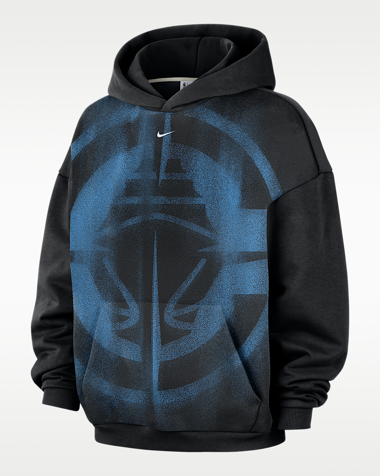 Мужское худи LA Clippers Standard Issue NBA Nike Fleece Basketball Hoodie для баскетбола