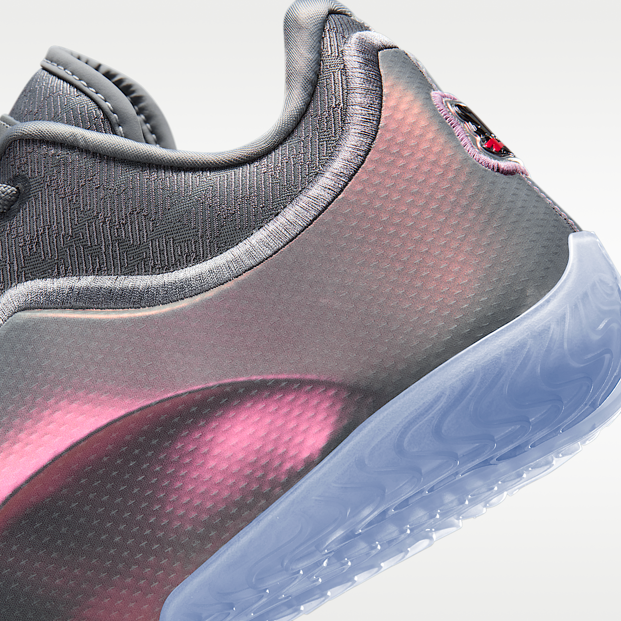 Nike LeBron sneaker Cool Grey/Cool Grey/Zwart