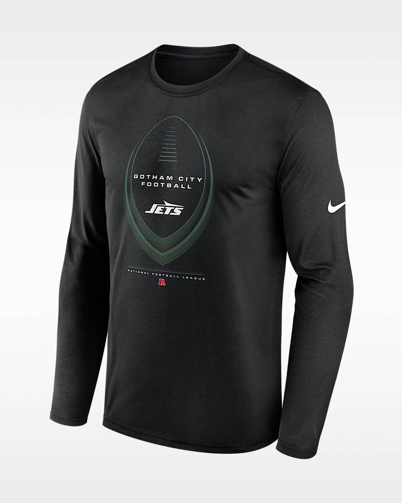 Мужская футболка New York Jets Legend Icon Nike Dri-FIT NFL Long-Sleeve