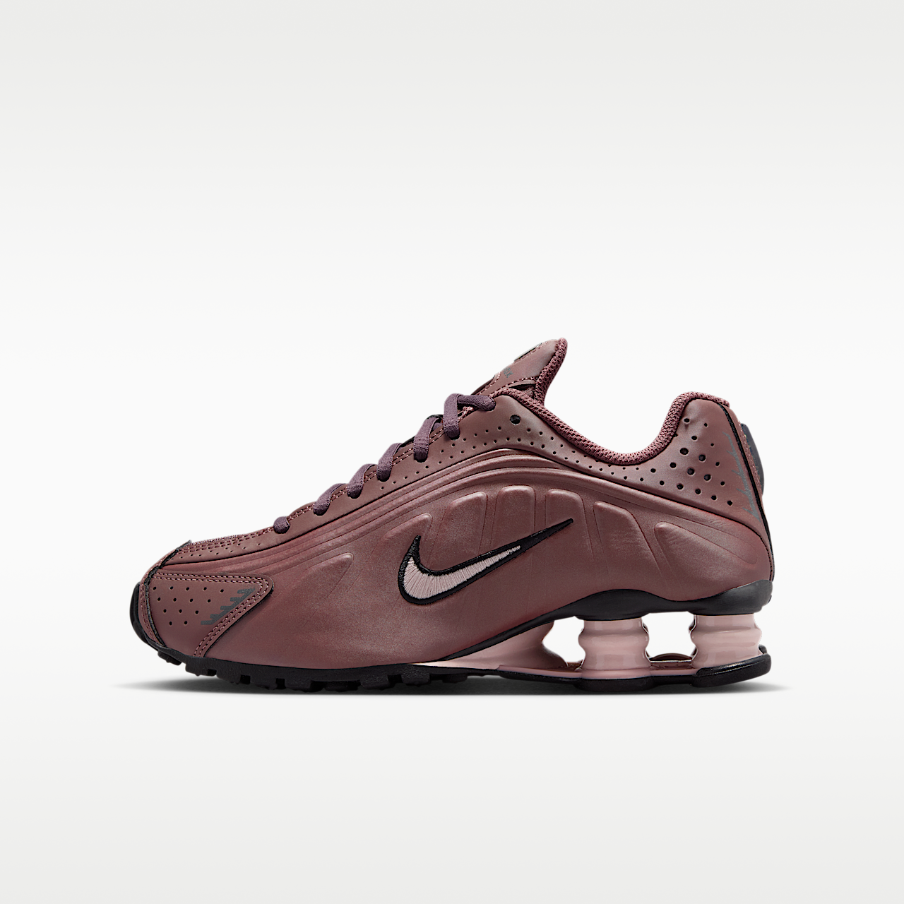Nike Nike Shox sneaker Tattoo/Burgundy Crush/Metallic Dark Grey/Silt Red