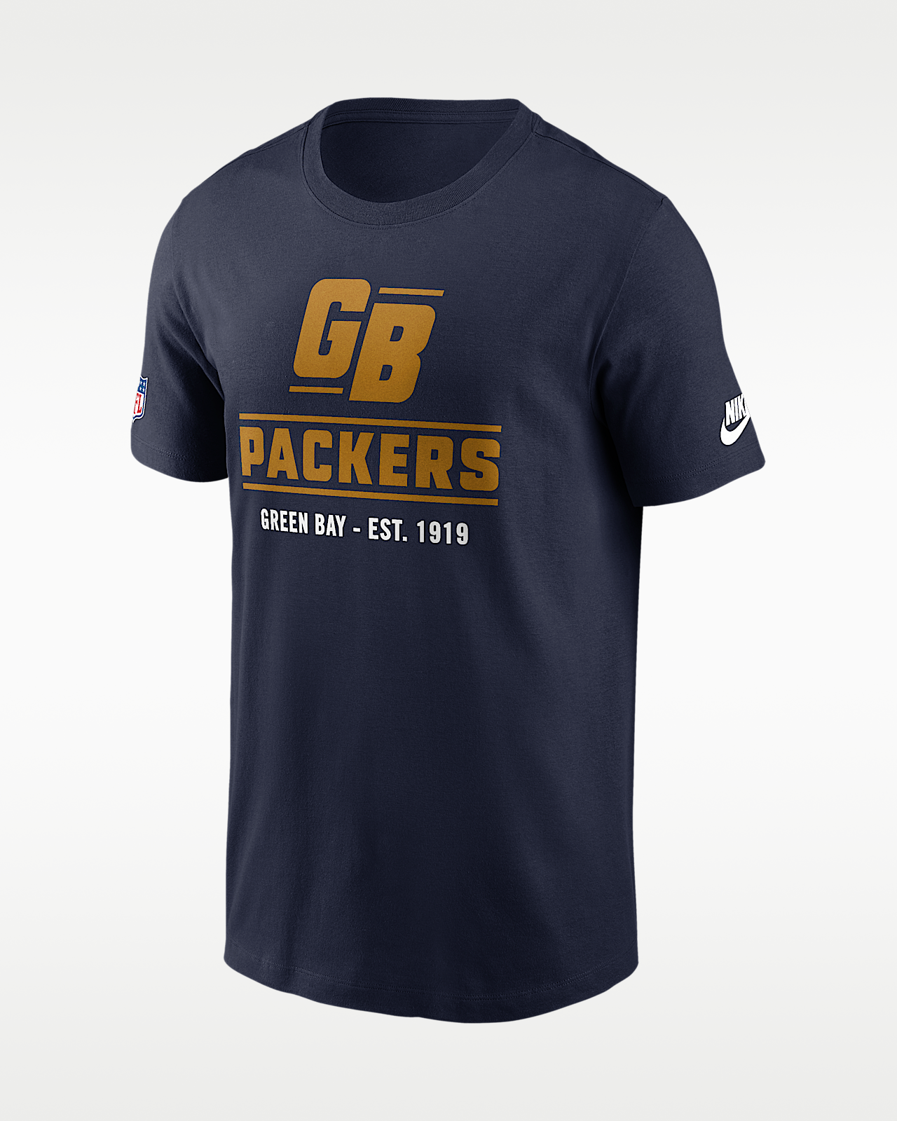 Мужская футболка Green Bay Packers Essential Nike Dri-FIT NFL Long-Sleeve