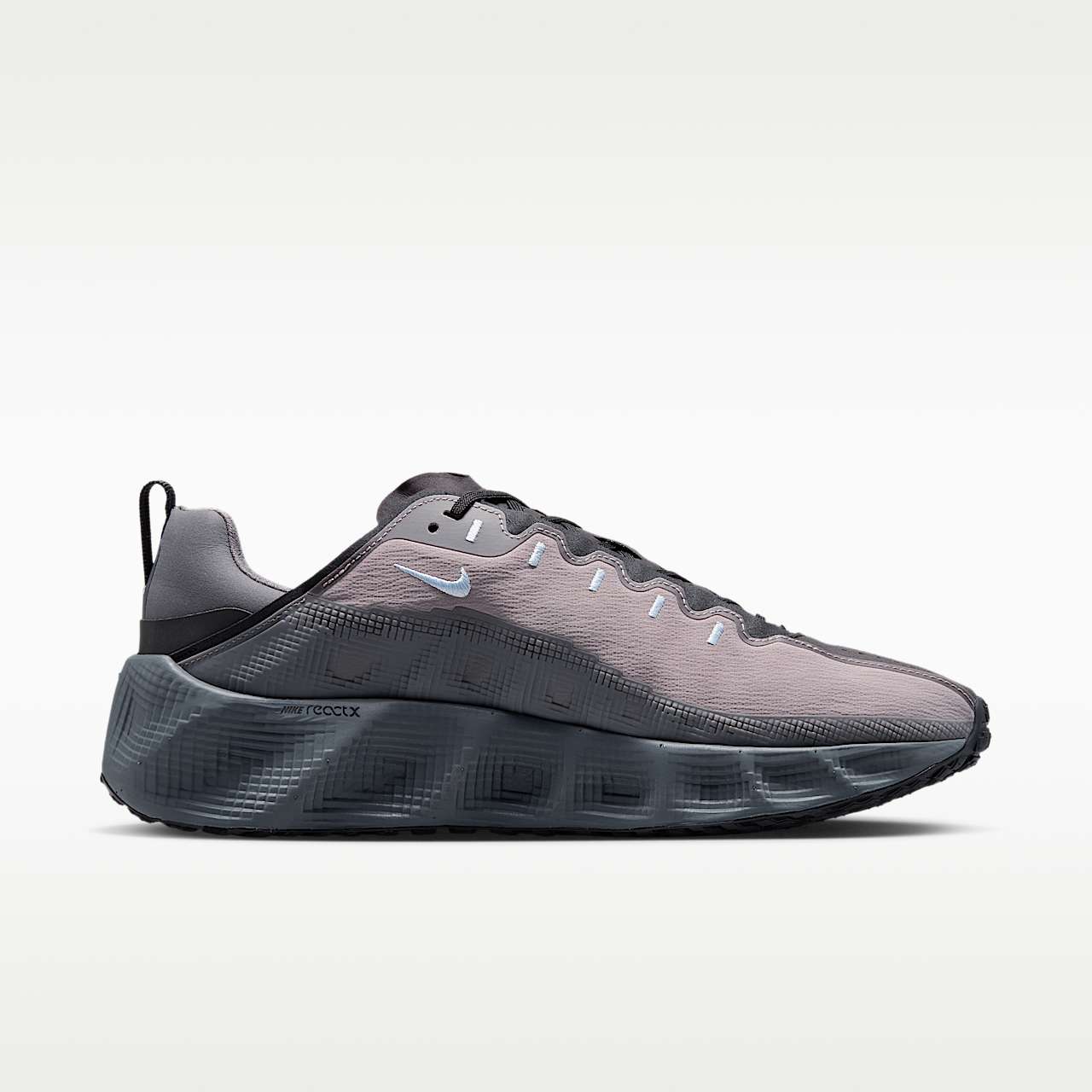 Nike  sneaker Wolf Grey/Sport Grey/Zwart/Ice Blue
