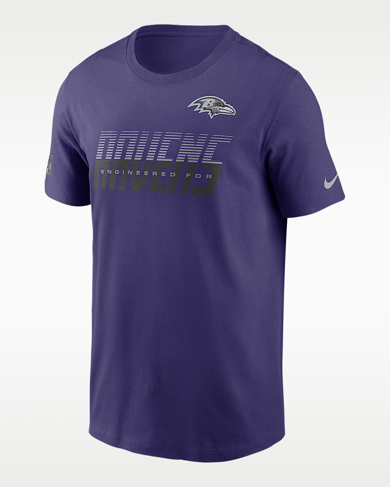 Мужская футболка Baltimore Ravens Sideline Team Issue Nike Dri-FIT NFL