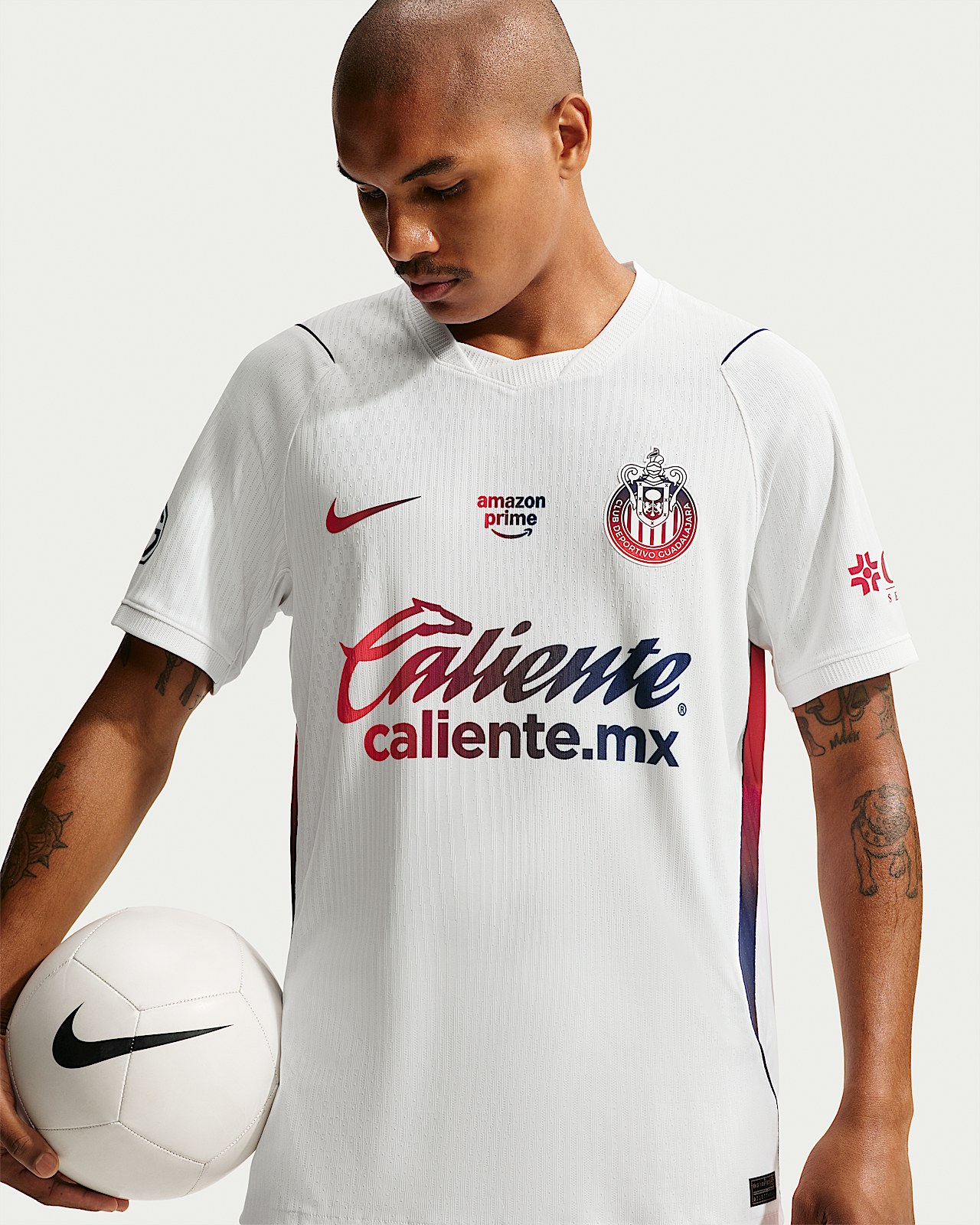 Мужские джерси C.D. Guadalajara 2026/27 Match Away Nike Aero-FIT Soccer Authentic Jersey