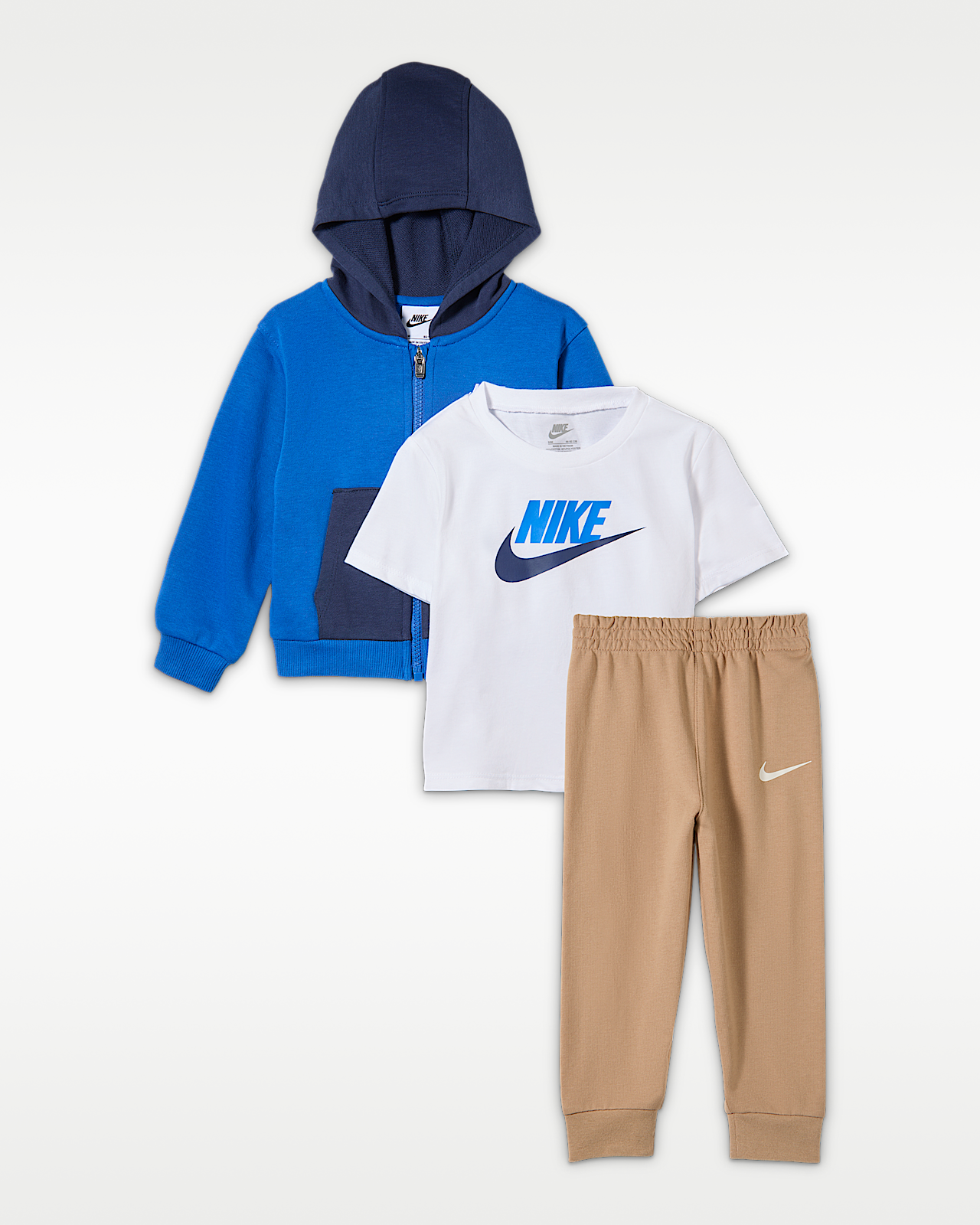 Детские  Nike Baby (6-12M) 3-Piece Bodysuit and Pants Set