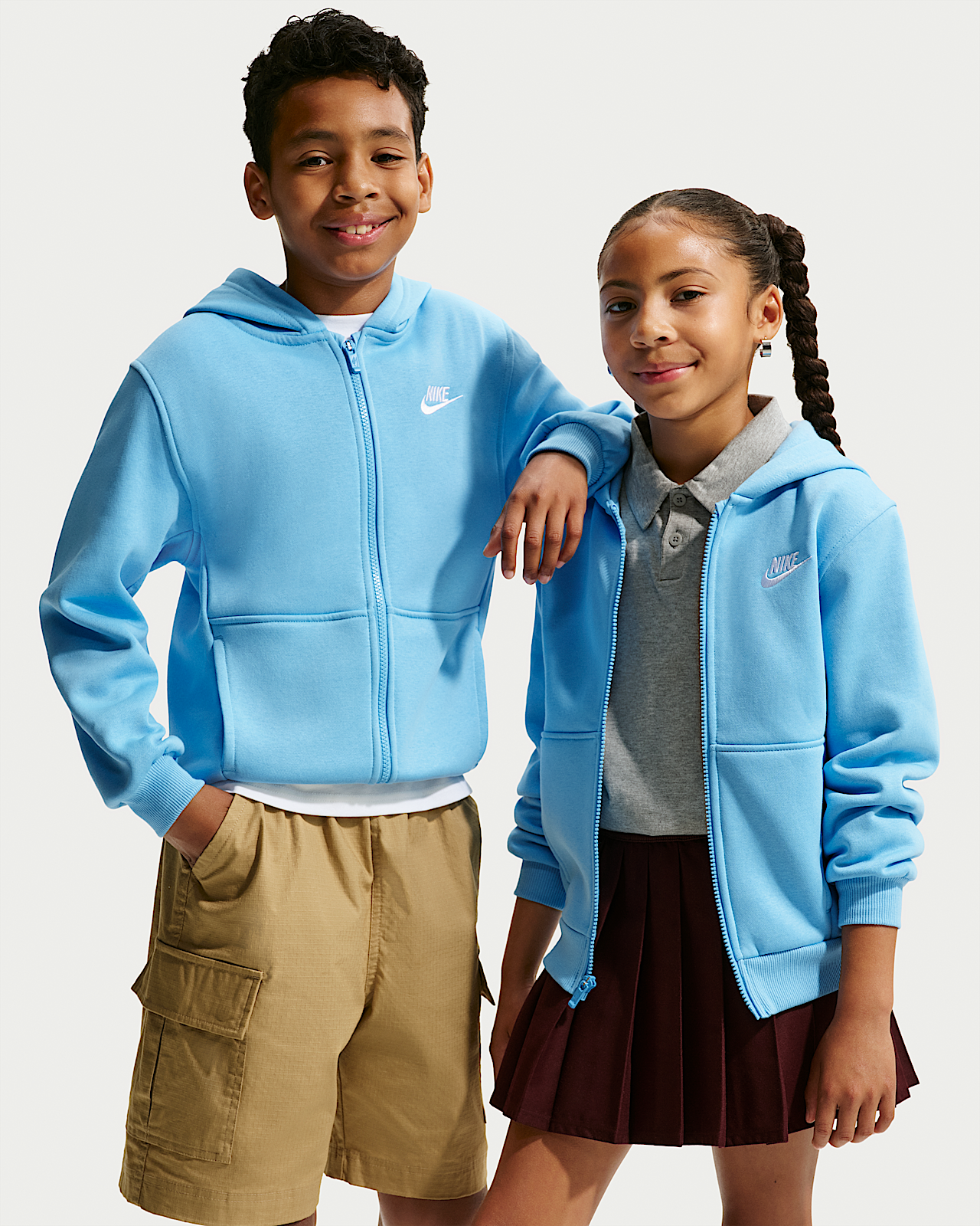Детское худи Nike Sportswear Club Fleece Big Kids' Full-Zip Hoodie