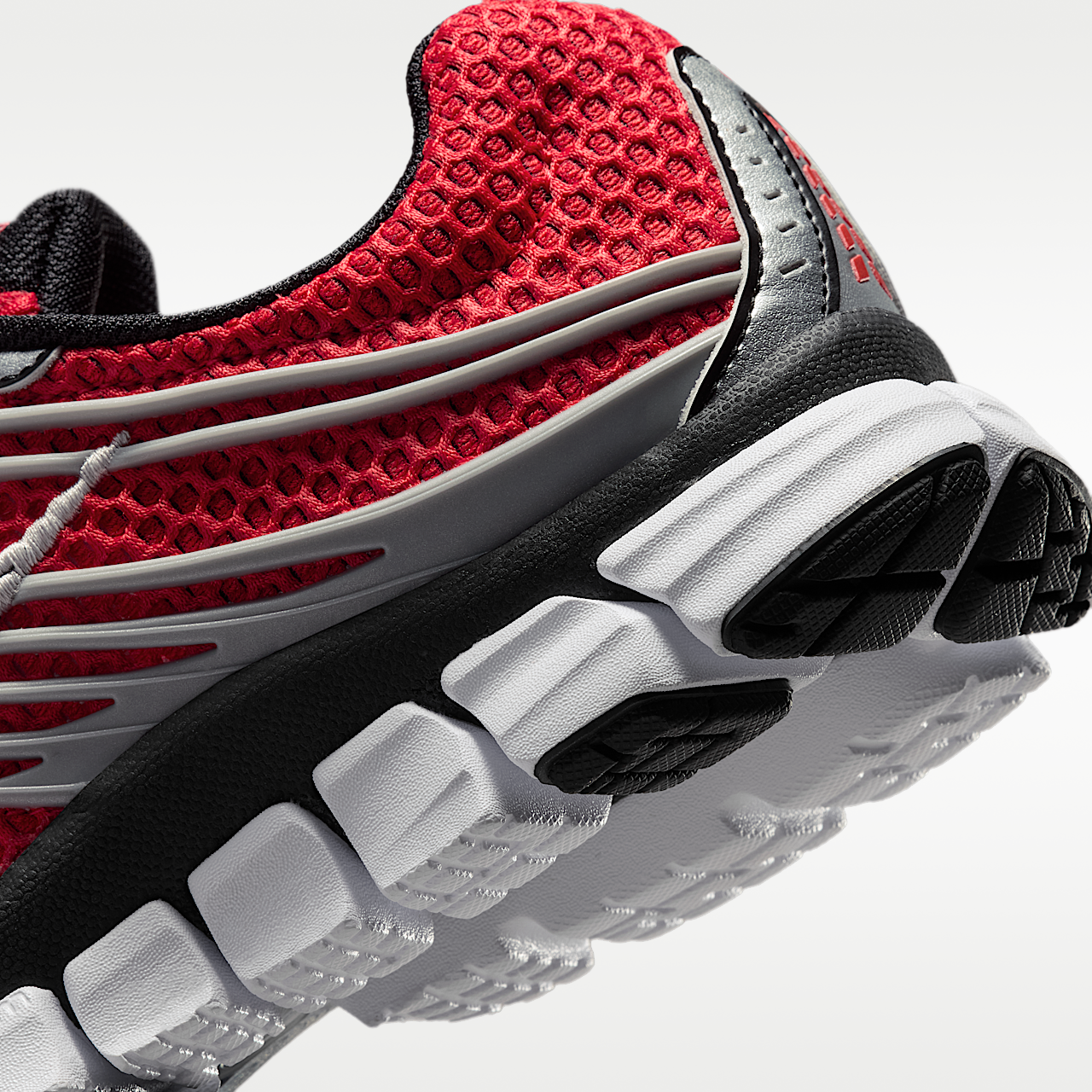 Nike  sneaker University Red/Metallic Silver/Wit/Zwart