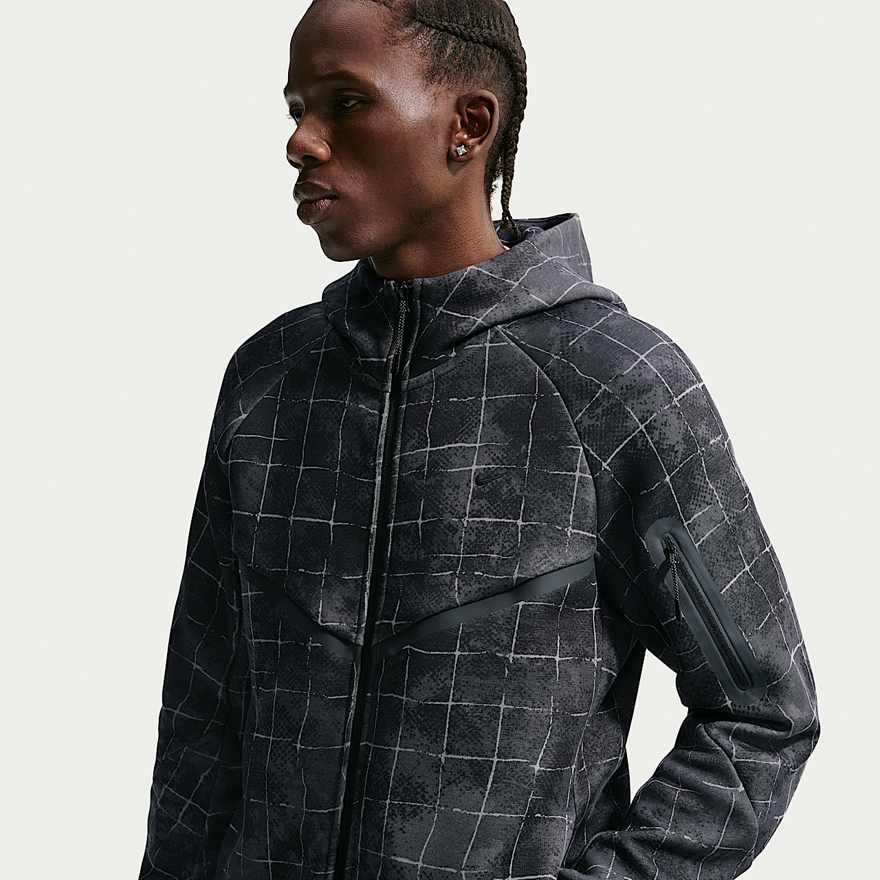 Nike Tech Windrunner (Iron Grey/Black)