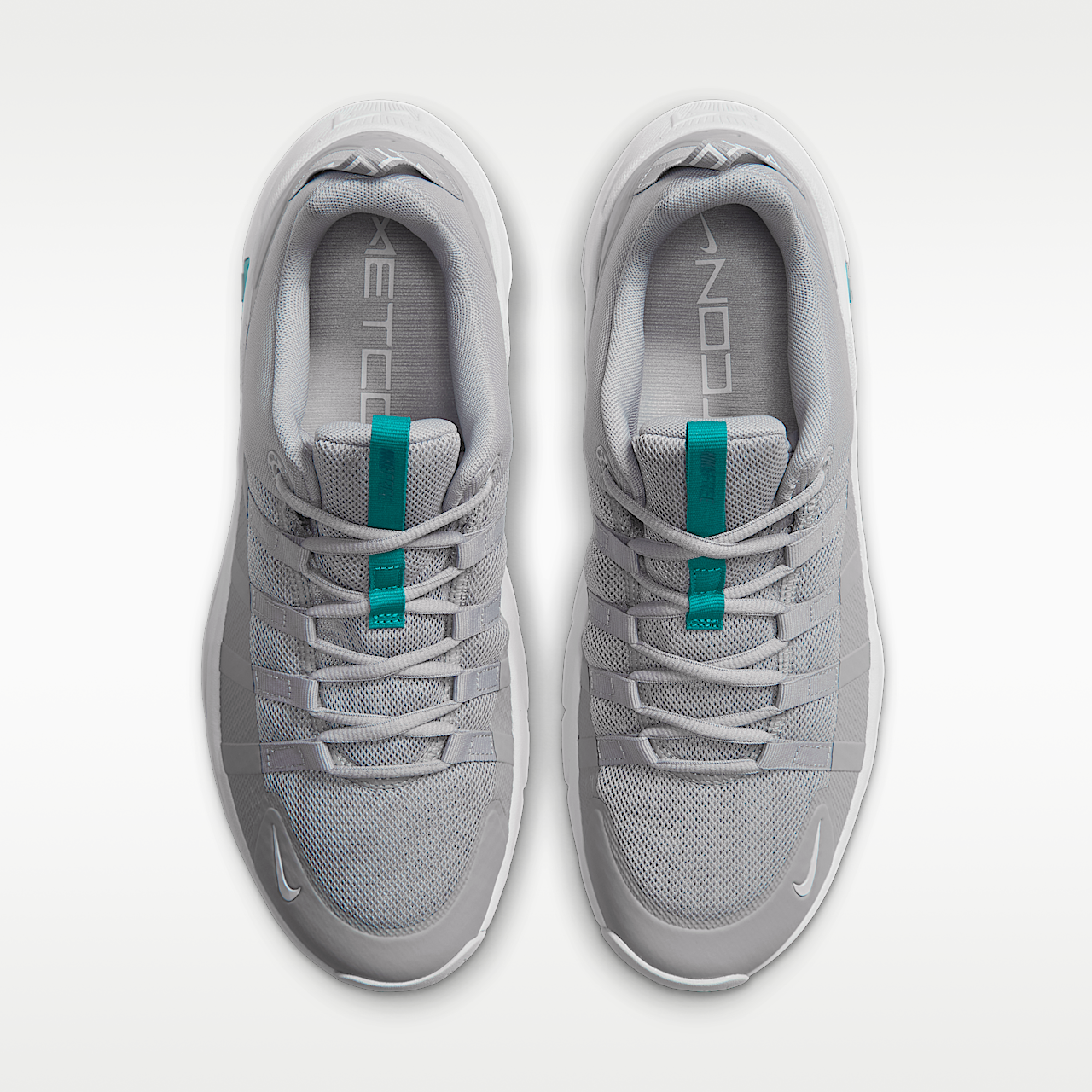 Nike Free sneaker Light Smoke Grey/Energy/Off White/Bright Spruce