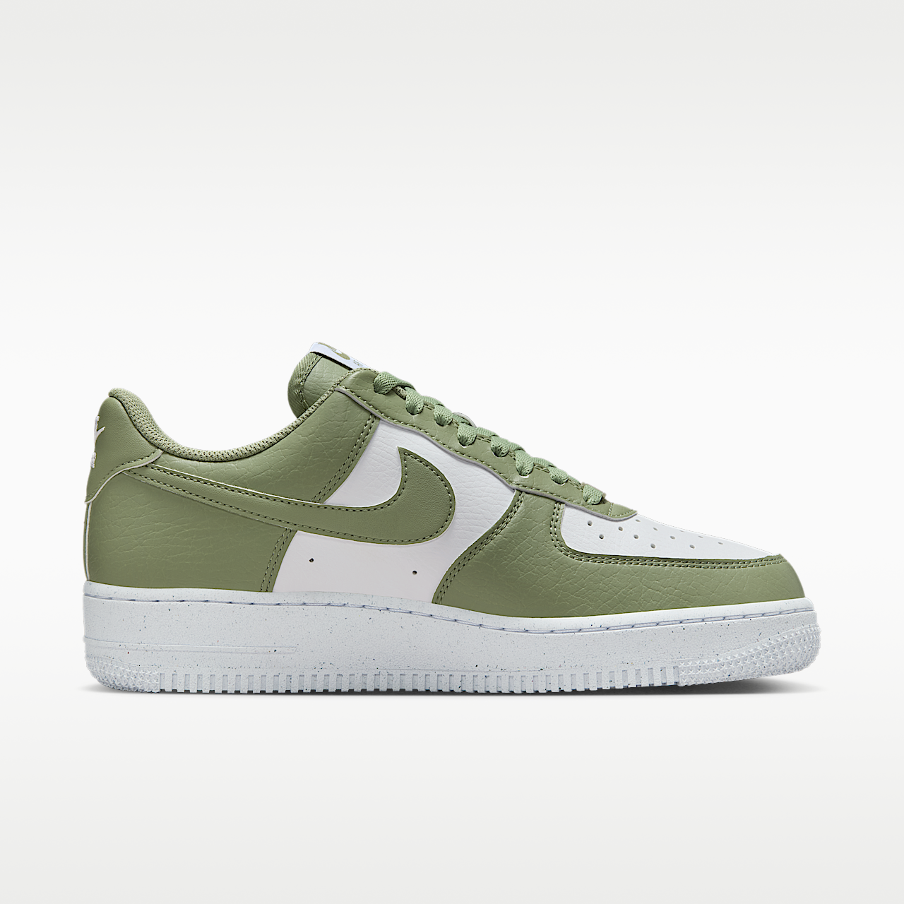 Nike Air Force 1 sneaker Wit/Wit/Oil Green