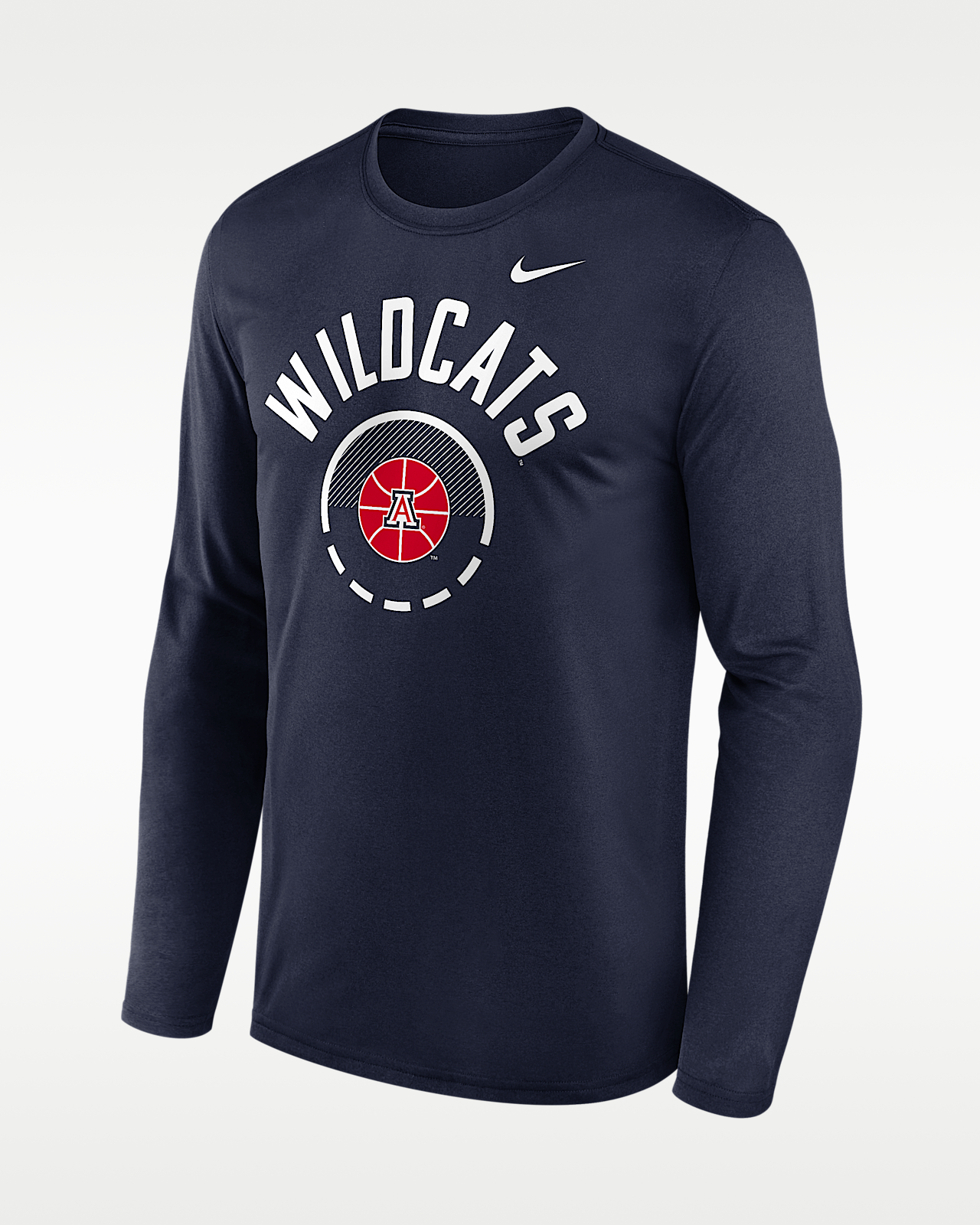 Мужская футболка Arizona Courtside Nike Dri-FIT College Long-Sleeve