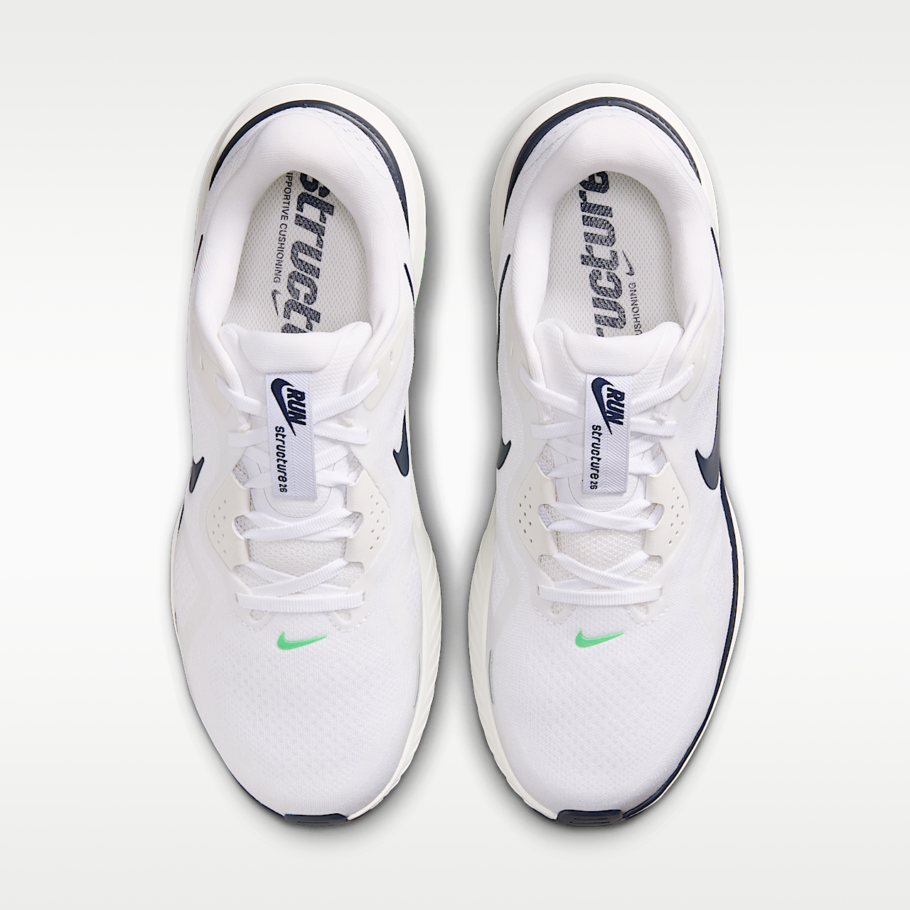 Nike  sneaker Wit/Green Spark/Summit White/Midnight Navy