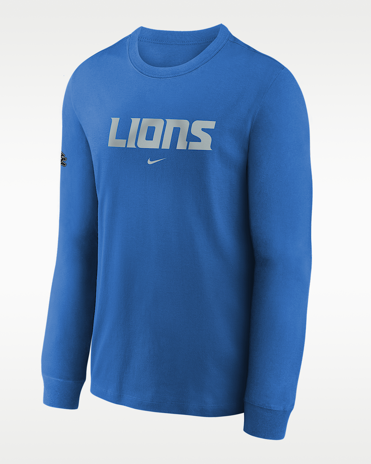 Детская футболка Detroit Lions Rivalries Collection Max90 Big Kids' Nike NFL Long-Sleeve