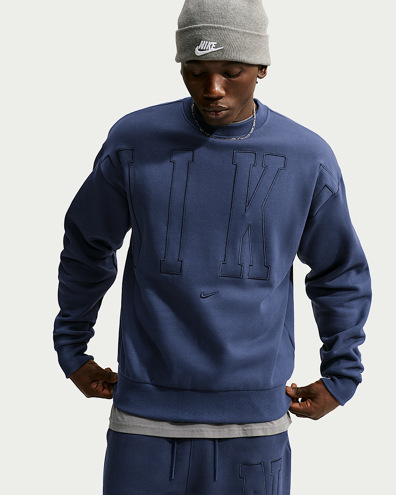 Мужской свитшот Nike Solo Fleece Loose Crew-Neck