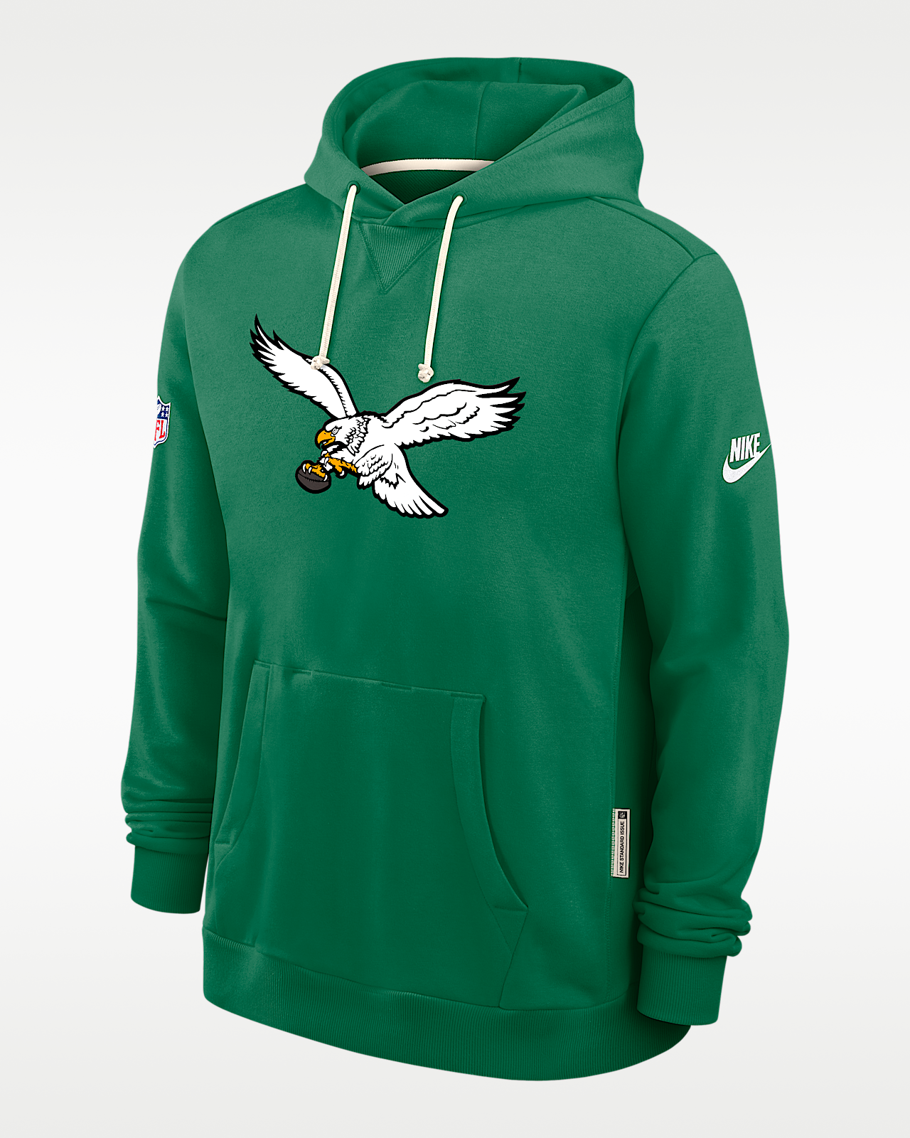 Мужское худи Philadelphia Eagles Alt Offensive Set Play Sideline Nike Dri-FIT NFL Pullover Hoodie