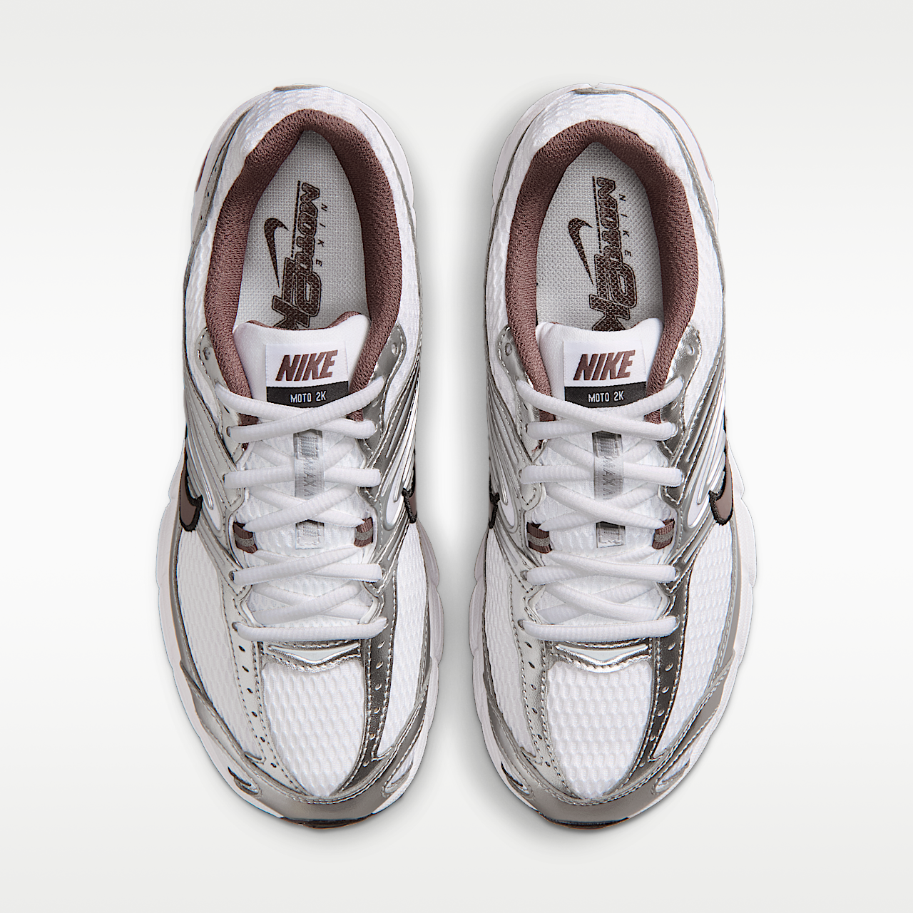 Nike Air Max sneaker Wit/Metallic Silver/Zwart/Tattoo