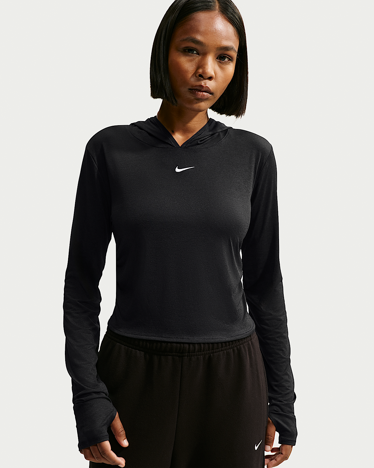 Женские  Nike Sportswear Slim Long-Sleeve Sheer Top