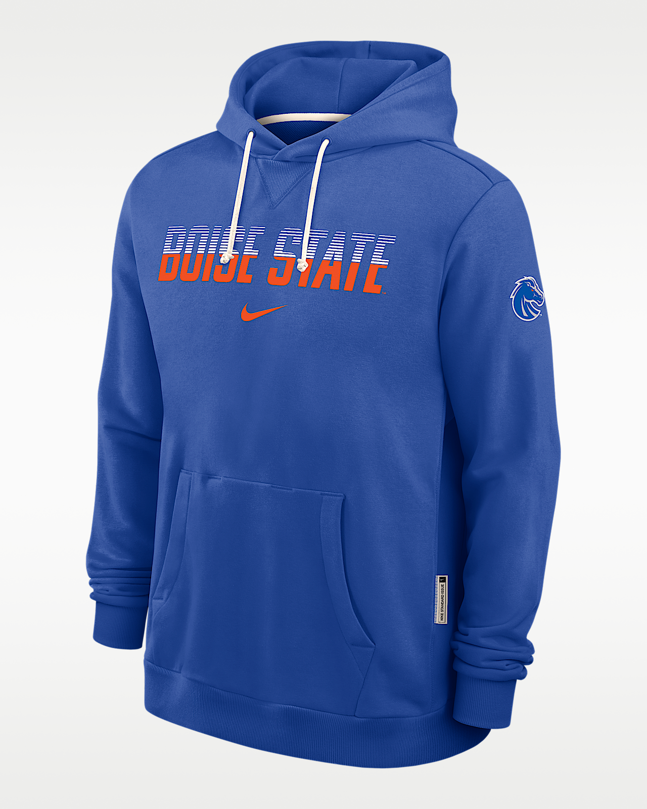 Мужское худи Boise State Sideline Nike Dri-FIT Pullover Hoodie