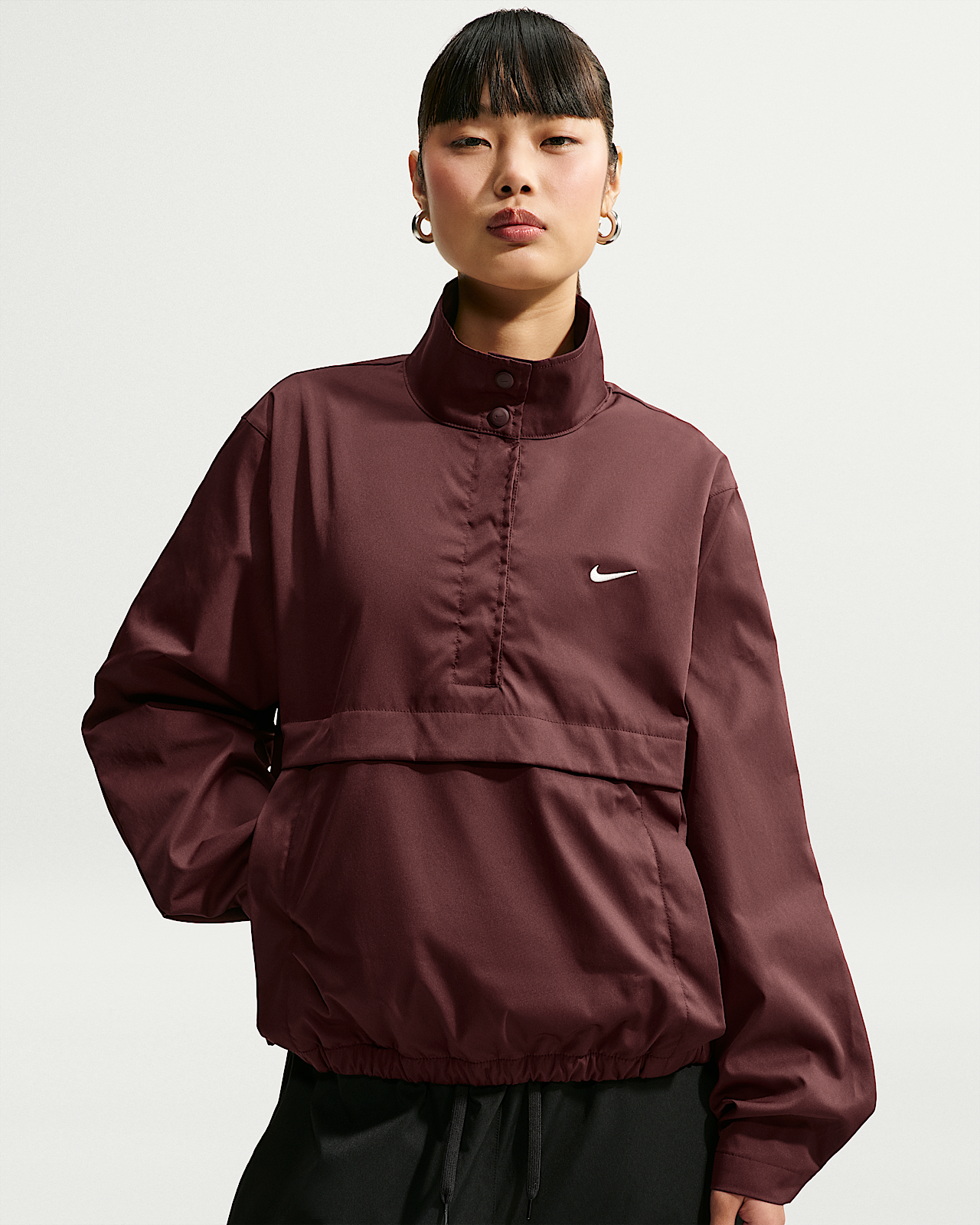 Женская куртка Nike Sportswear Loose 1/4-Snap