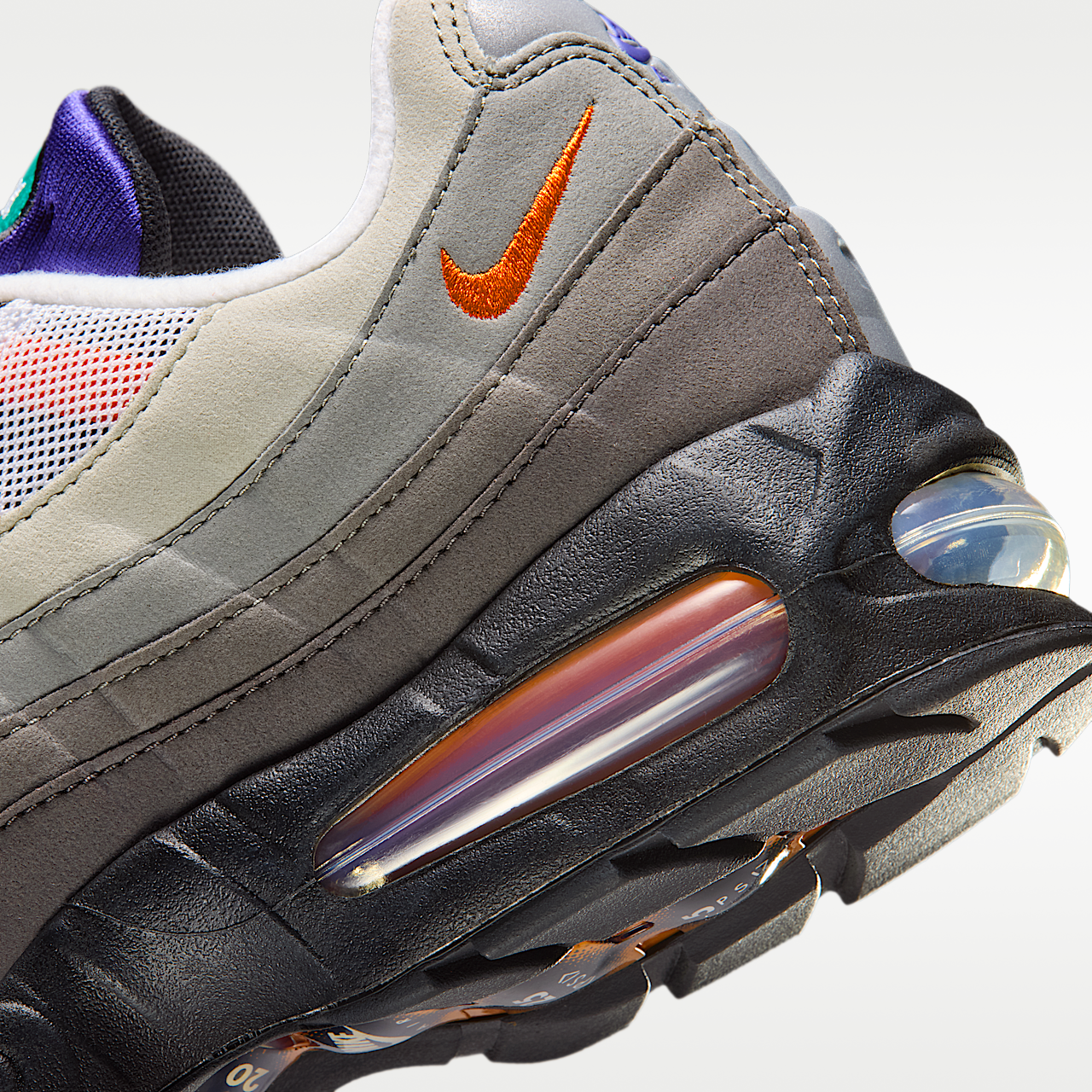 Nike Air Max 95 sneaker Zwart/Wit/Volt