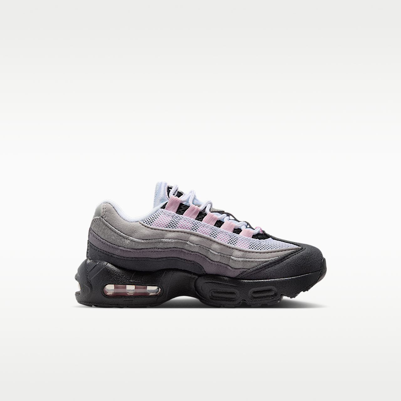 Nike Air Max sneaker Zwart/Wit/Medium Grey/Pink Foam