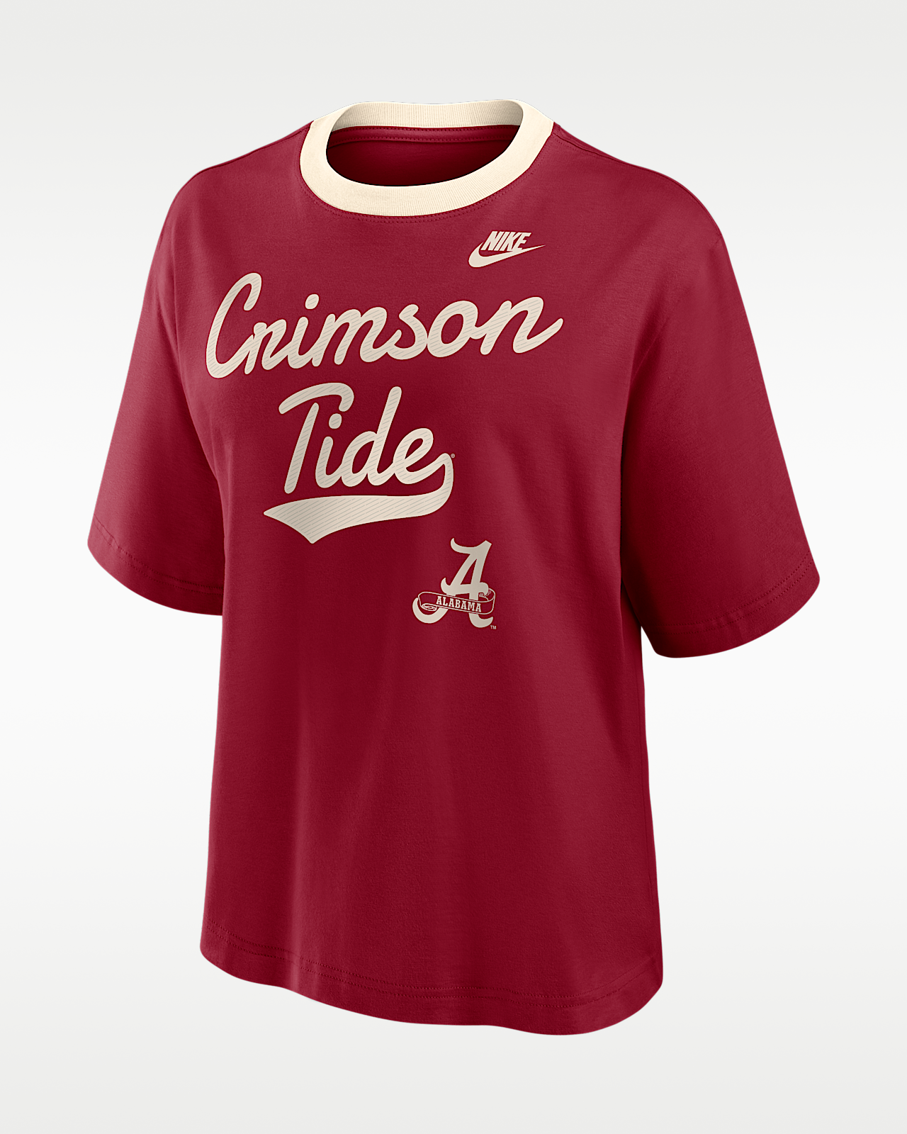 Женская футболка Alabama Legacy Fight Song Boxy Nike College
