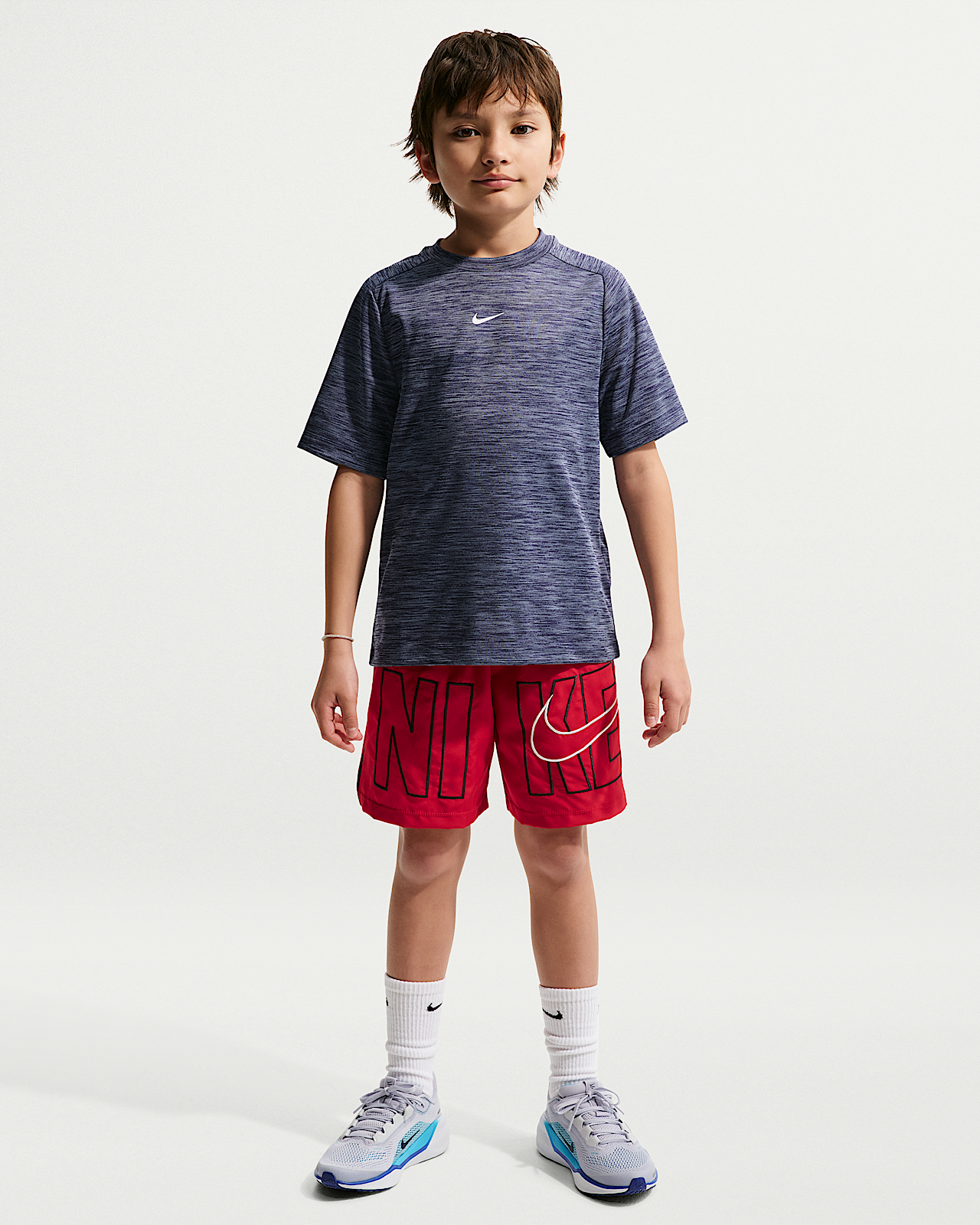 Детские шорты Nike Multi Big Kids' (Boys') Dri-FIT Training Shorts для тренировок