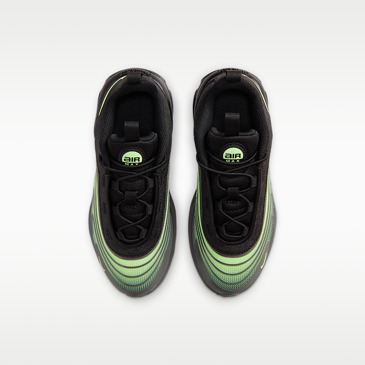 Nike Air Max sneaker Zwart/Iron Grey/Liquid Lime