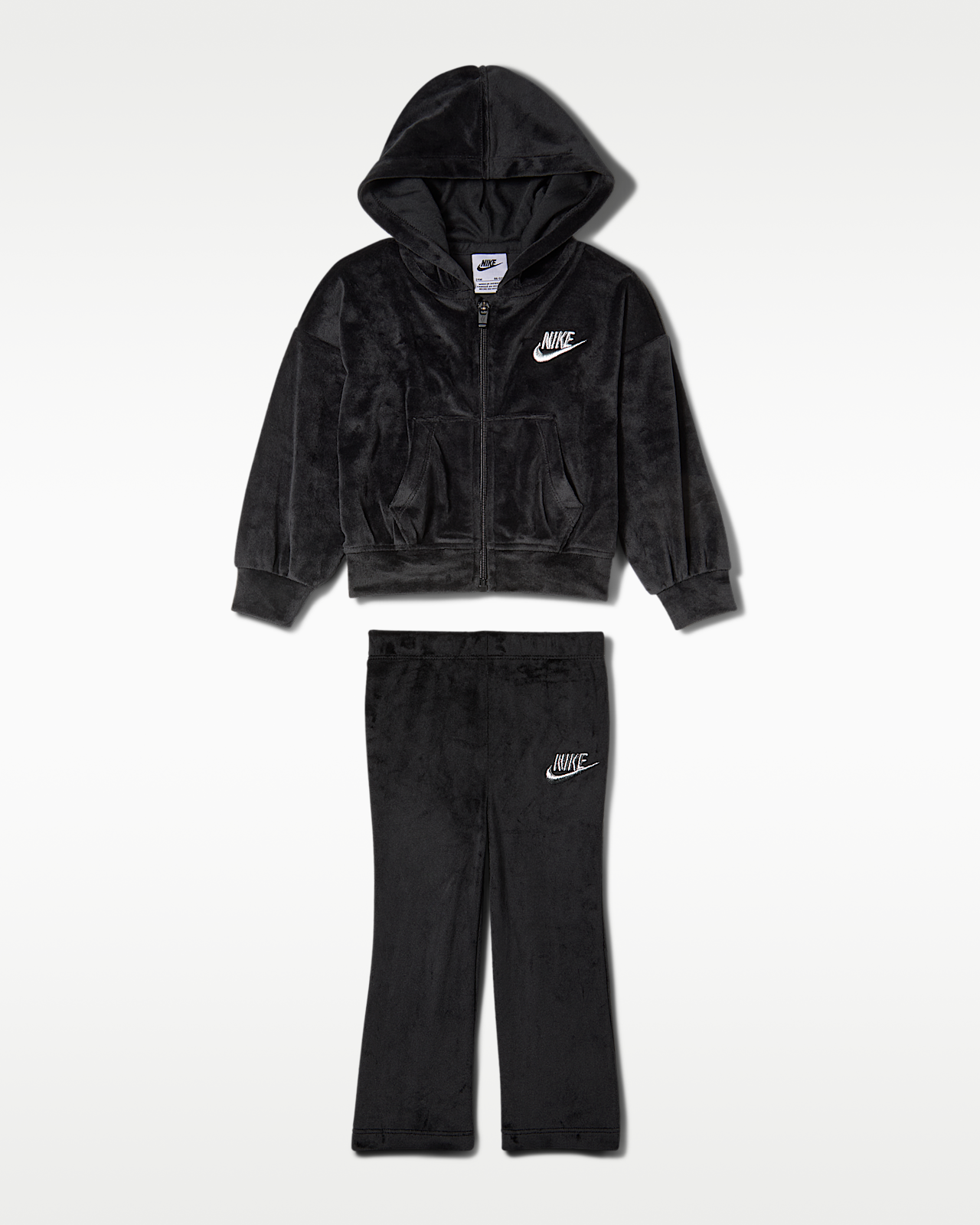 Детские тайтсы Nike Baby (12-24M) 2-Piece Velour Flared Leggings Set