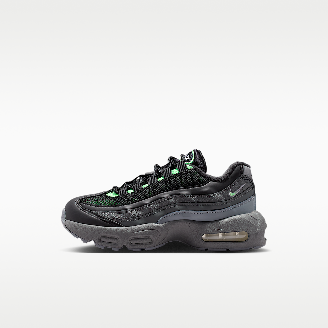 Nike Air Max 95 sneaker Zwart/Cool Grey/Iron Grey/Illusion Green