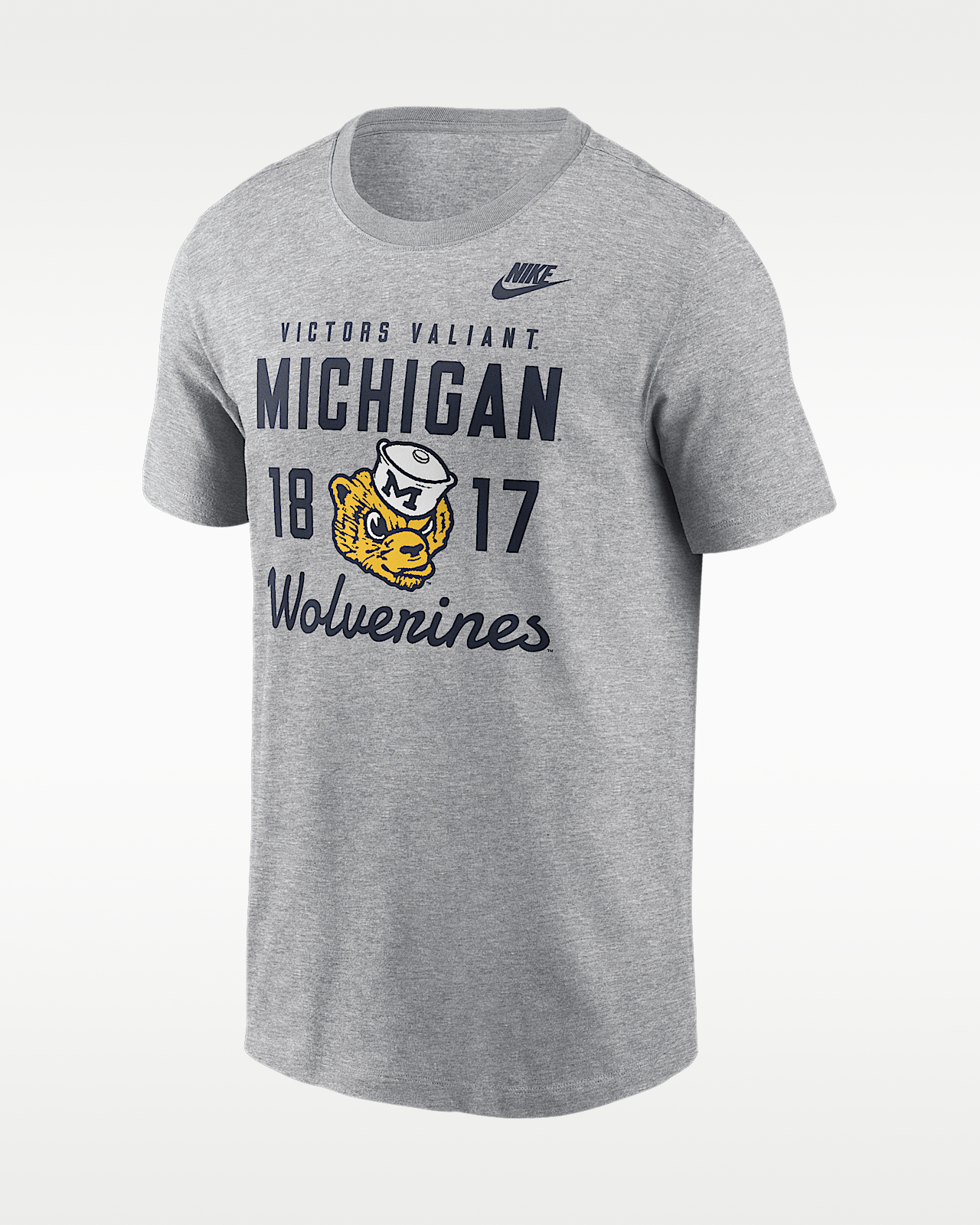 Мужская футболка Michigan Legacy Stacked Est Nike College
