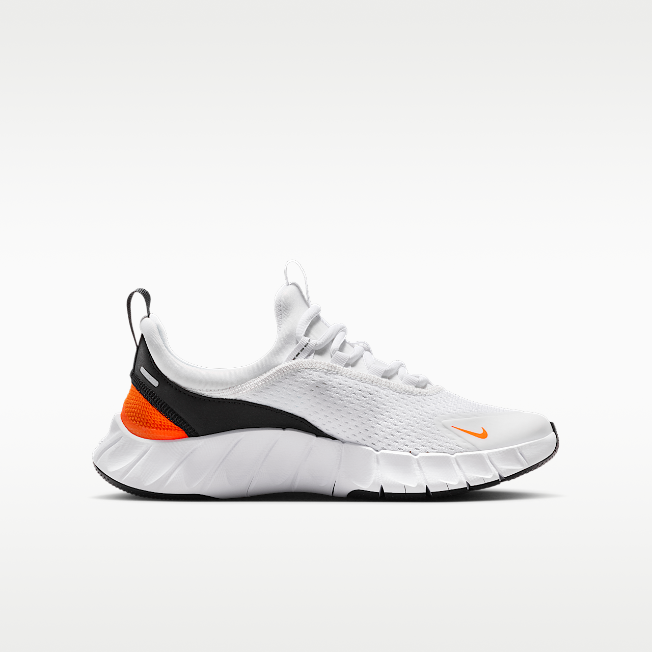 Nike Free sneaker Wit/Safety Orange/Zwart