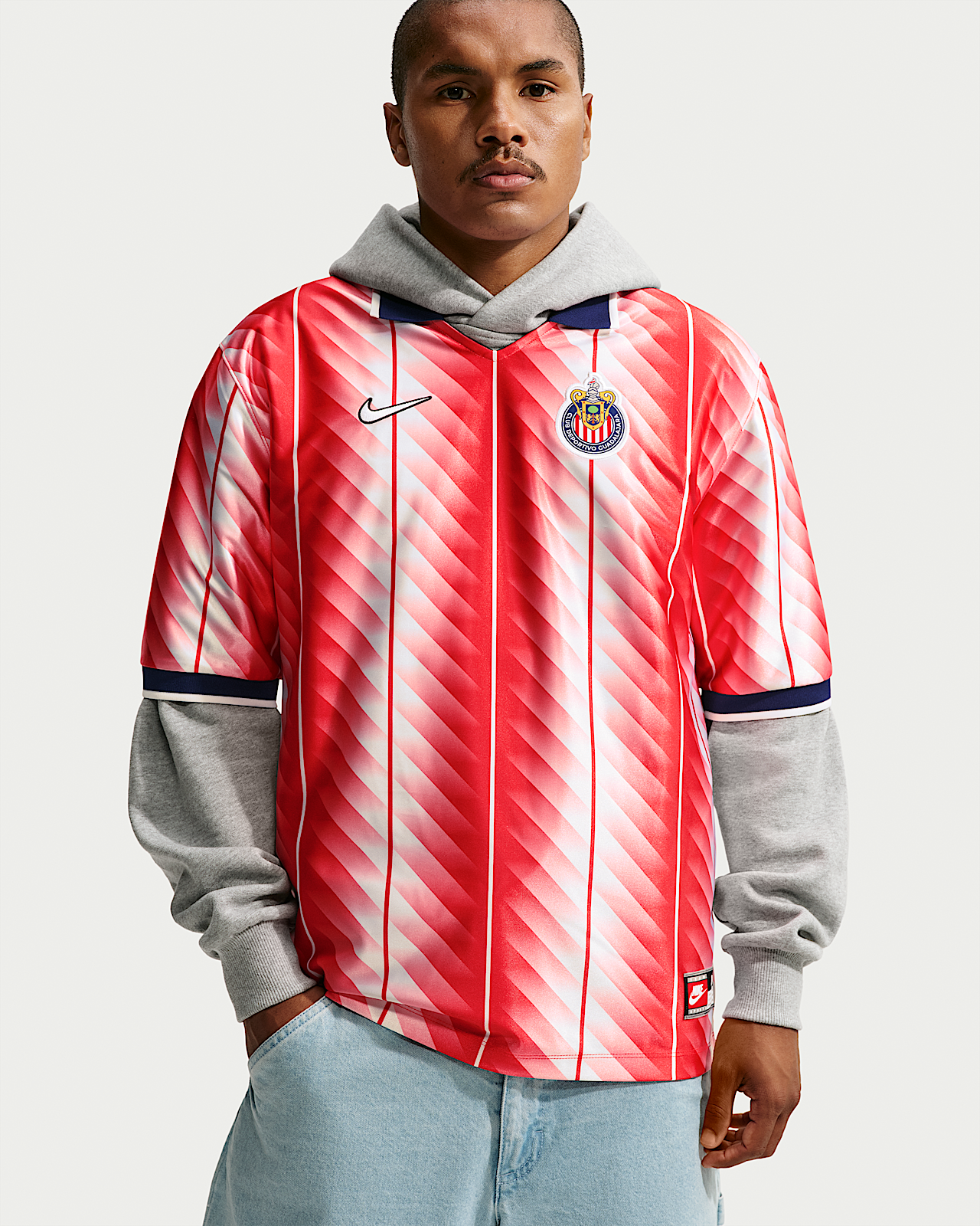 Мужские шорты Chivas Energy Nike Dri-FIT Soccer Short-Sleeve Top