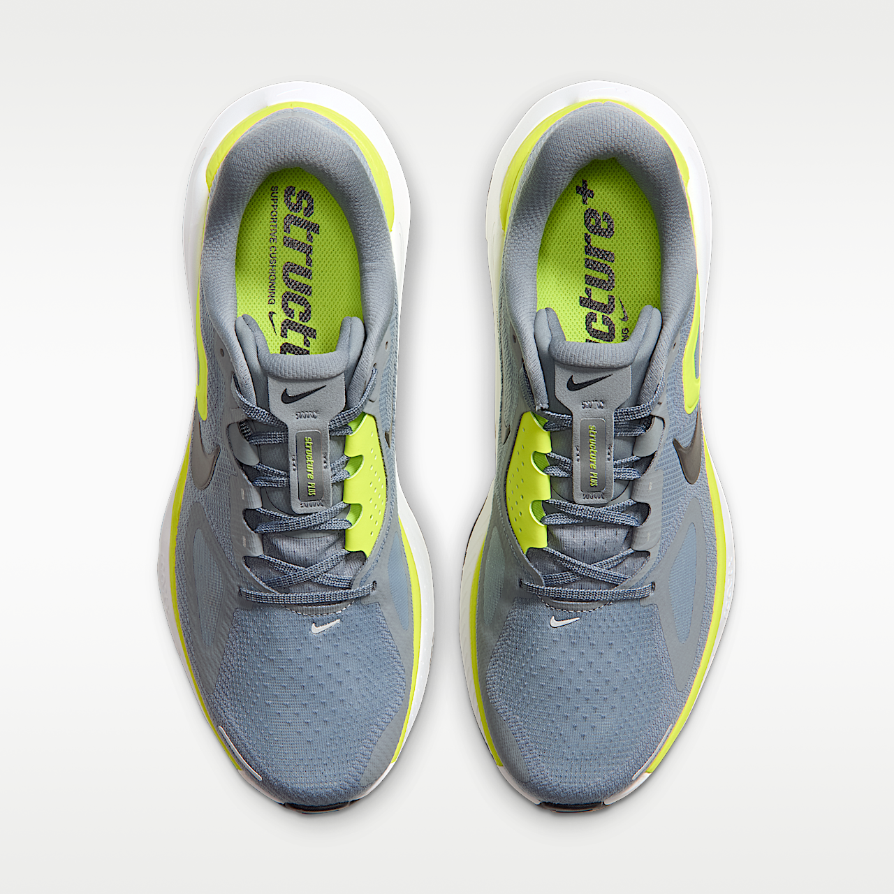 Nike  sneaker Cool Grey/Lemon Venom/Wit/Zwart