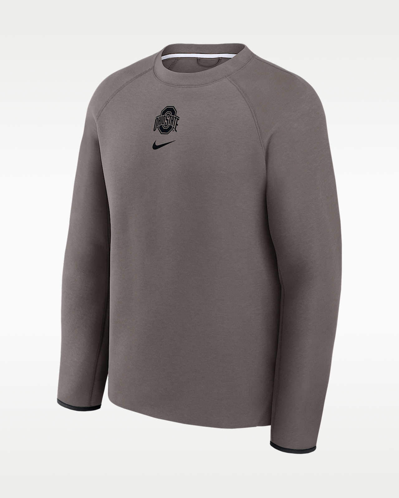 Мужские  Ohio State Tech Fleece Nike College Pullover Crew