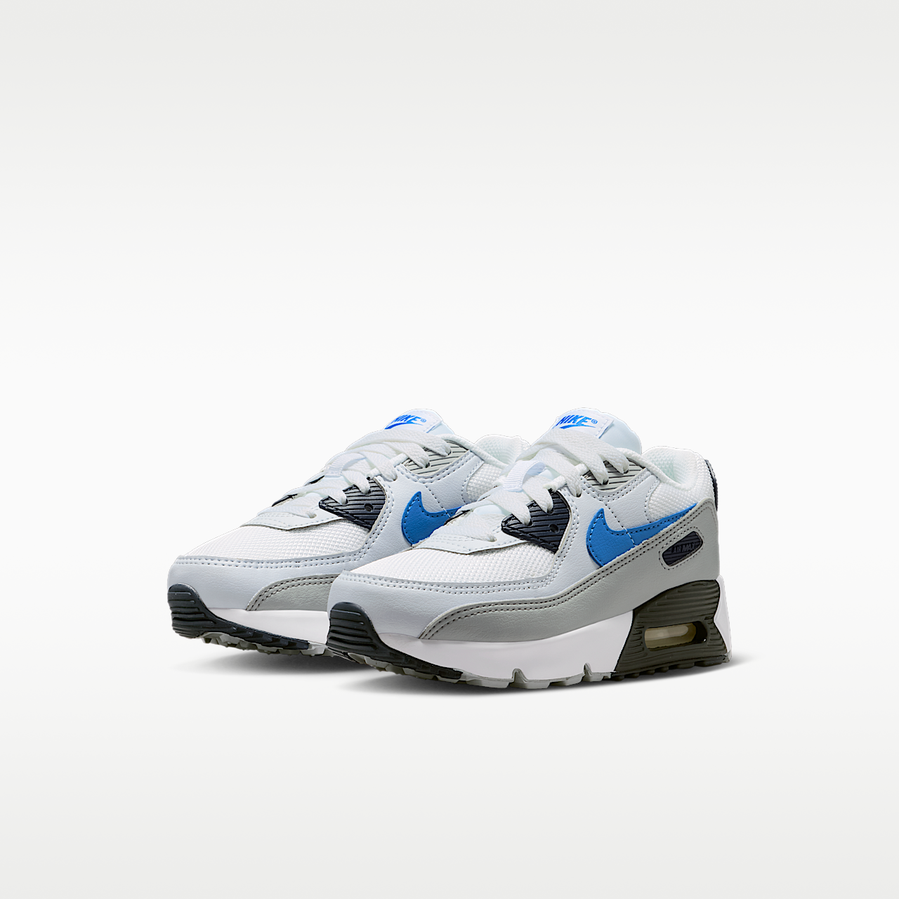 Nike Air Max sneaker Wit/Midnight Navy/Football Grey/Blue Crystal