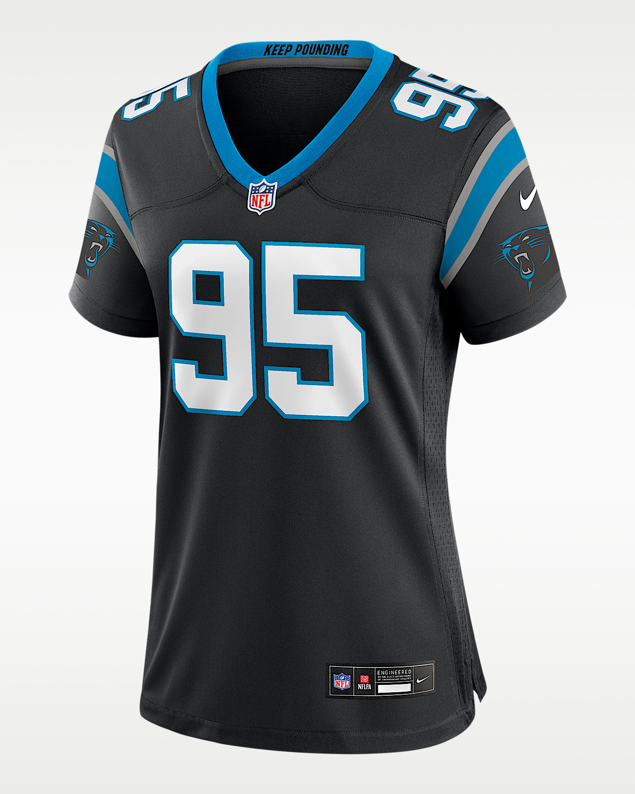 Женские джерси Derrick Brown Carolina Panthers Nike NFL Game Jersey