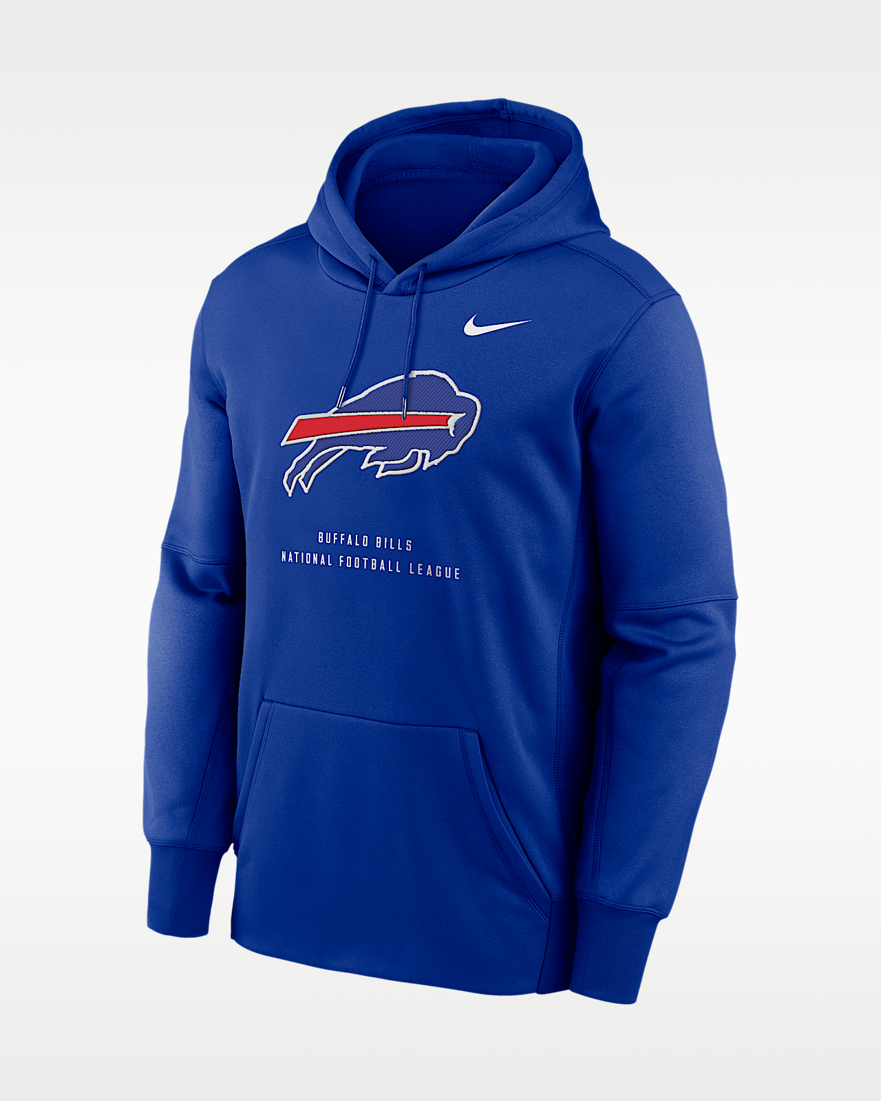 Мужское худи Buffalo Bills Nike Therma NFL Pullover Hoodie