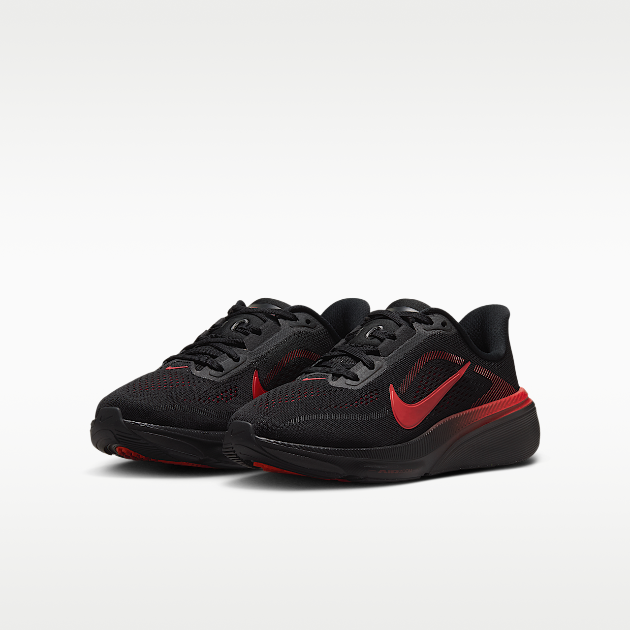 Nike Pegasus sneaker Zwart/University Red/Wolf Grey/Bright Crimson