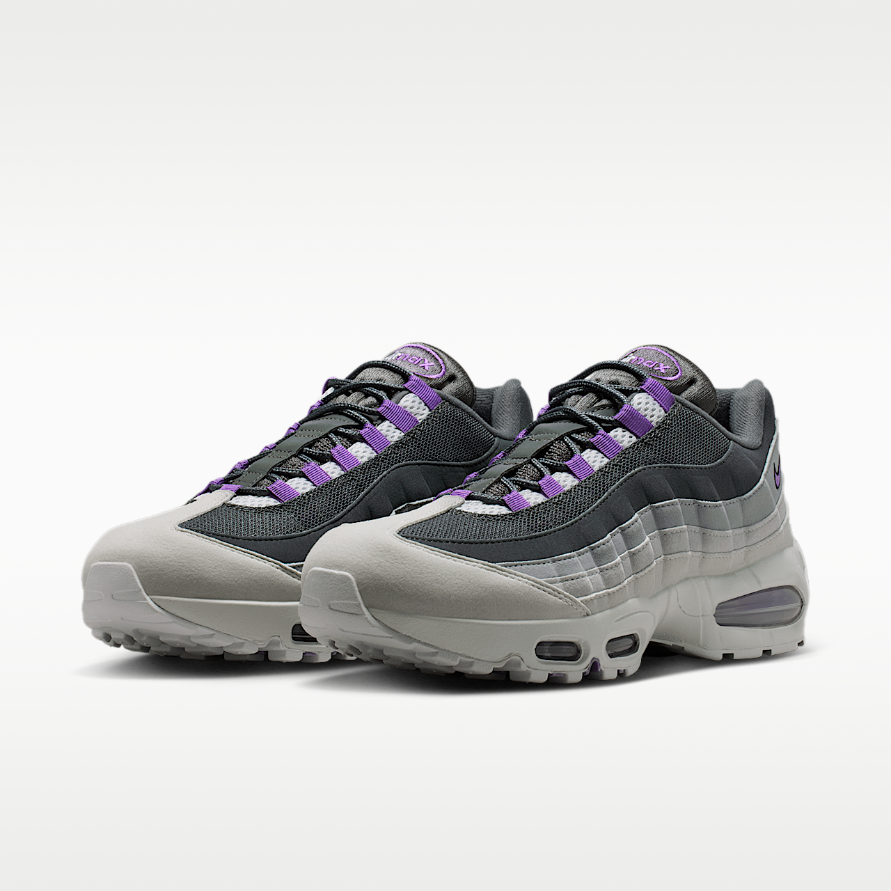 Nike Air Max sneaker Photon Dust/Dark Grey/Grey Fog/Bright Violet
