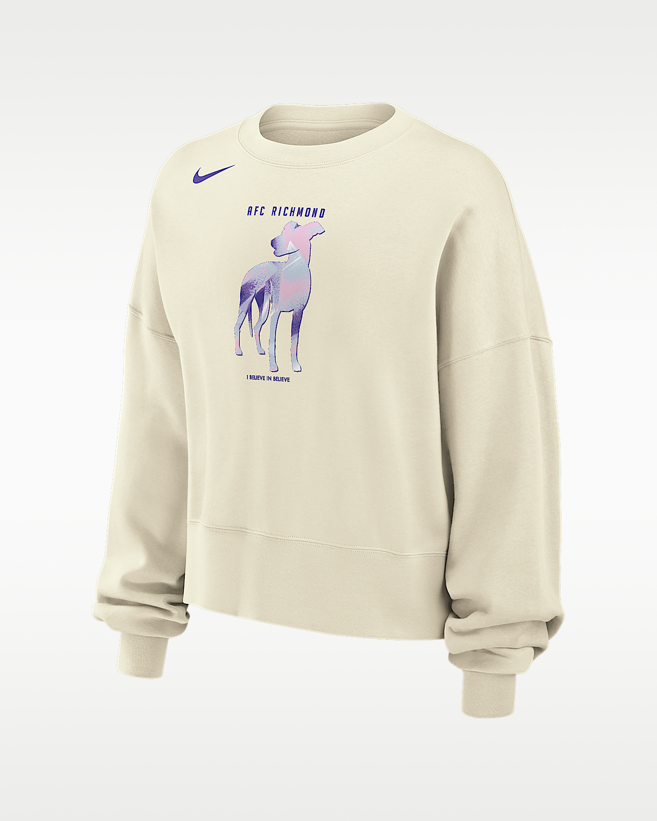 Женский свитшот AFC Richmond Phoenix Fleece Nike Crew-Neck